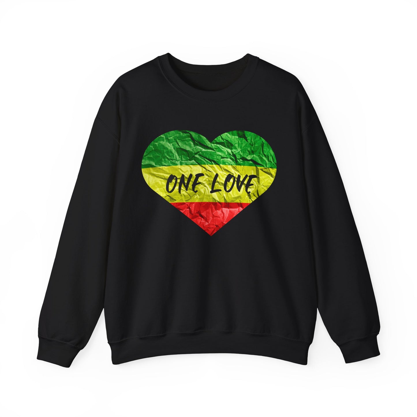 ONE LOVE ROOTS HEART DESIGN SWEATSHIRT
