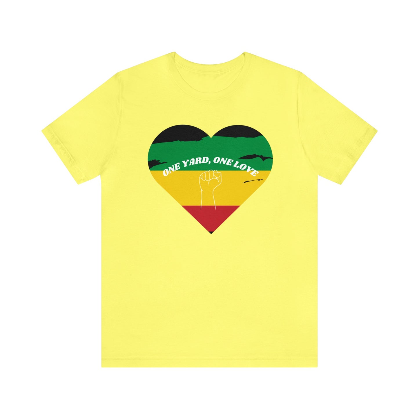 ONE YARD ONE LOVE BLACK CULTURE THEME CREWNECK T SHIRT GIFT