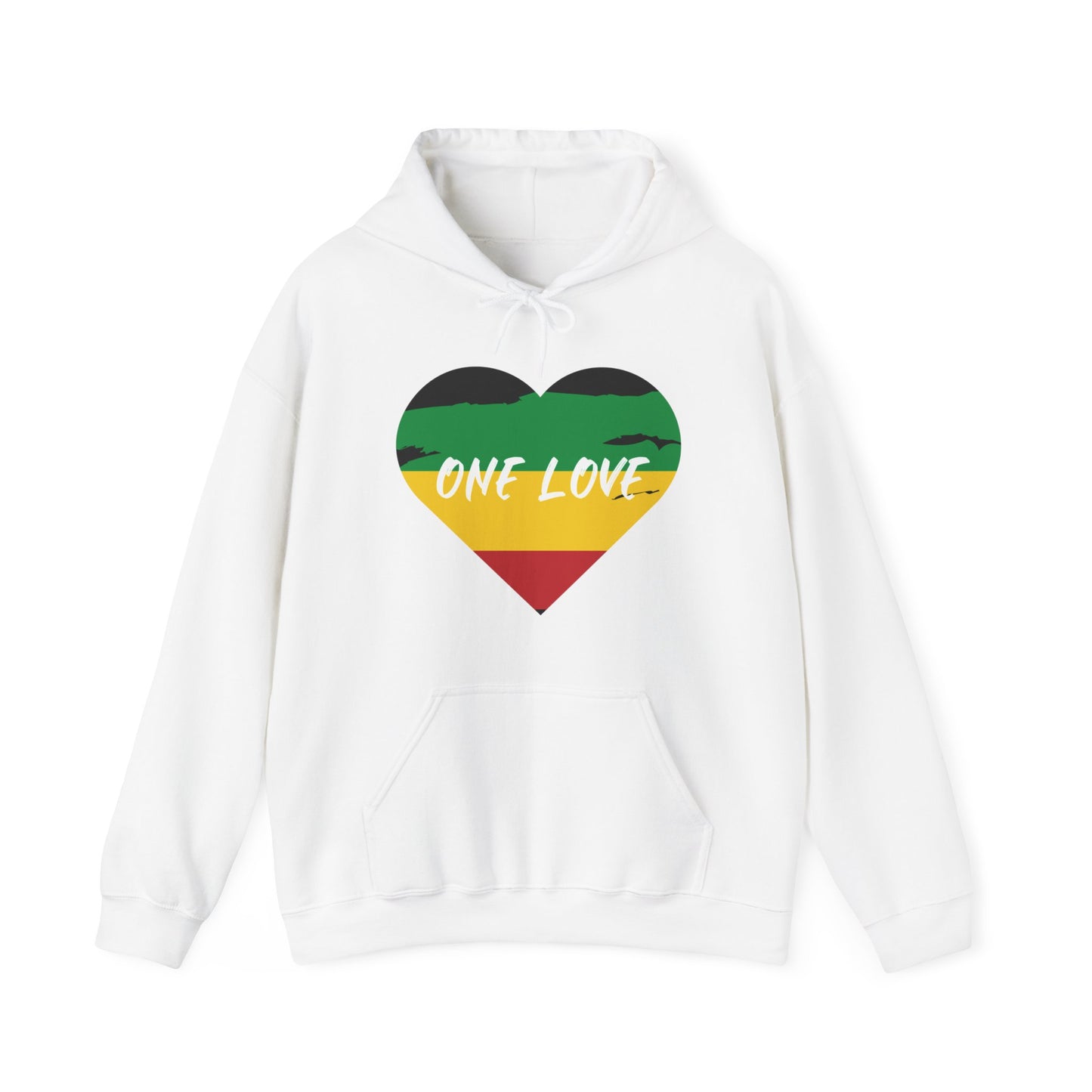 ONE LOVE HOODED SWEATSHIRT FRIEND GIFT