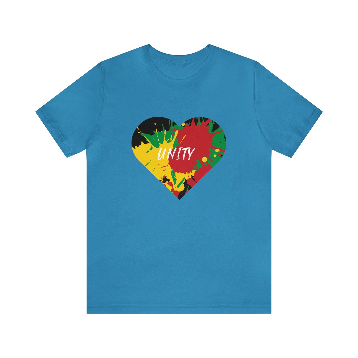 LOVE AND UNITY GRAPHIC UNISEX CREWNECK TSHIRT