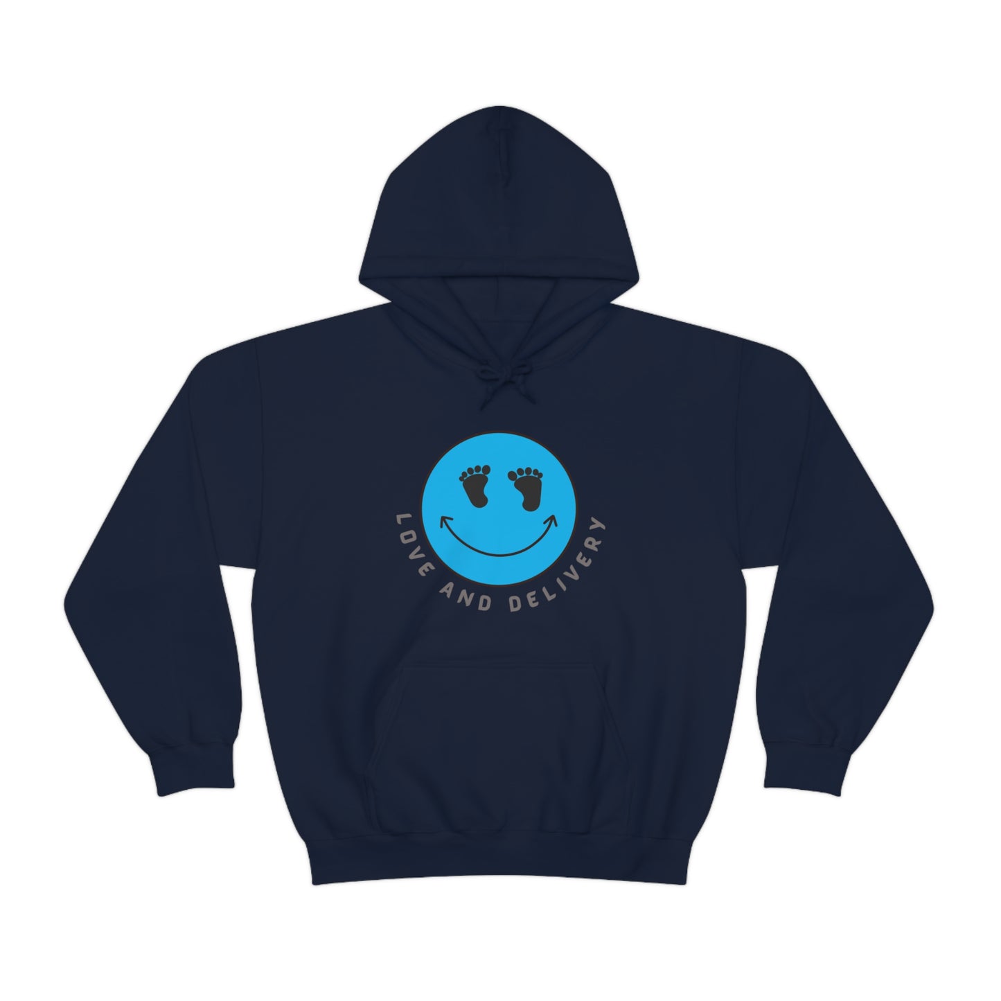 L AND D NURSE LOVE AND DELIVERY HOODED SWEATSHIRT GIFT FOR L & D NURSE