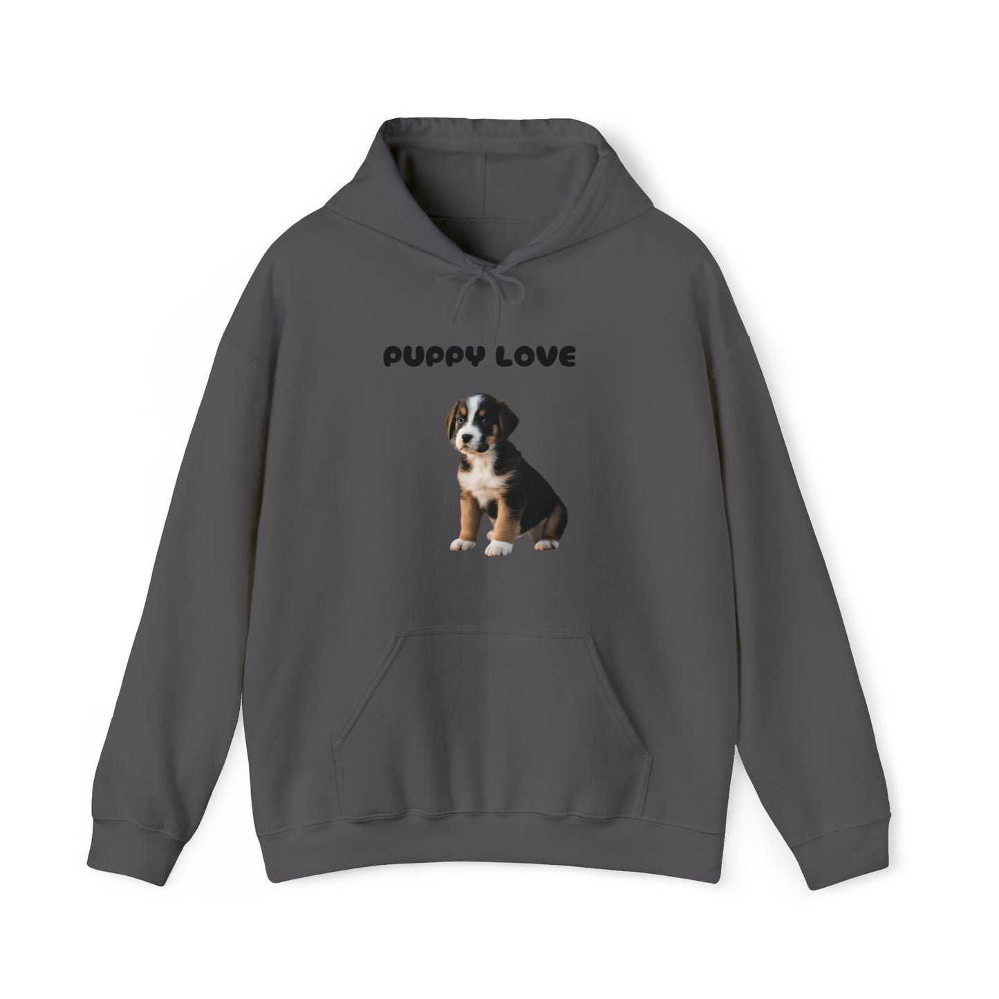 Puppy Love Puppy pic hooded sweatshirt gift
