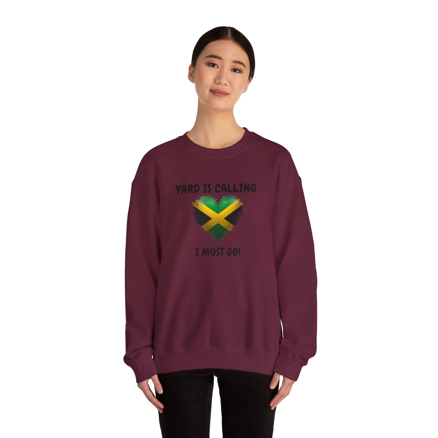 Jamaica Adventure Sweatshirt - 'Yard Is Calling I Must Go'