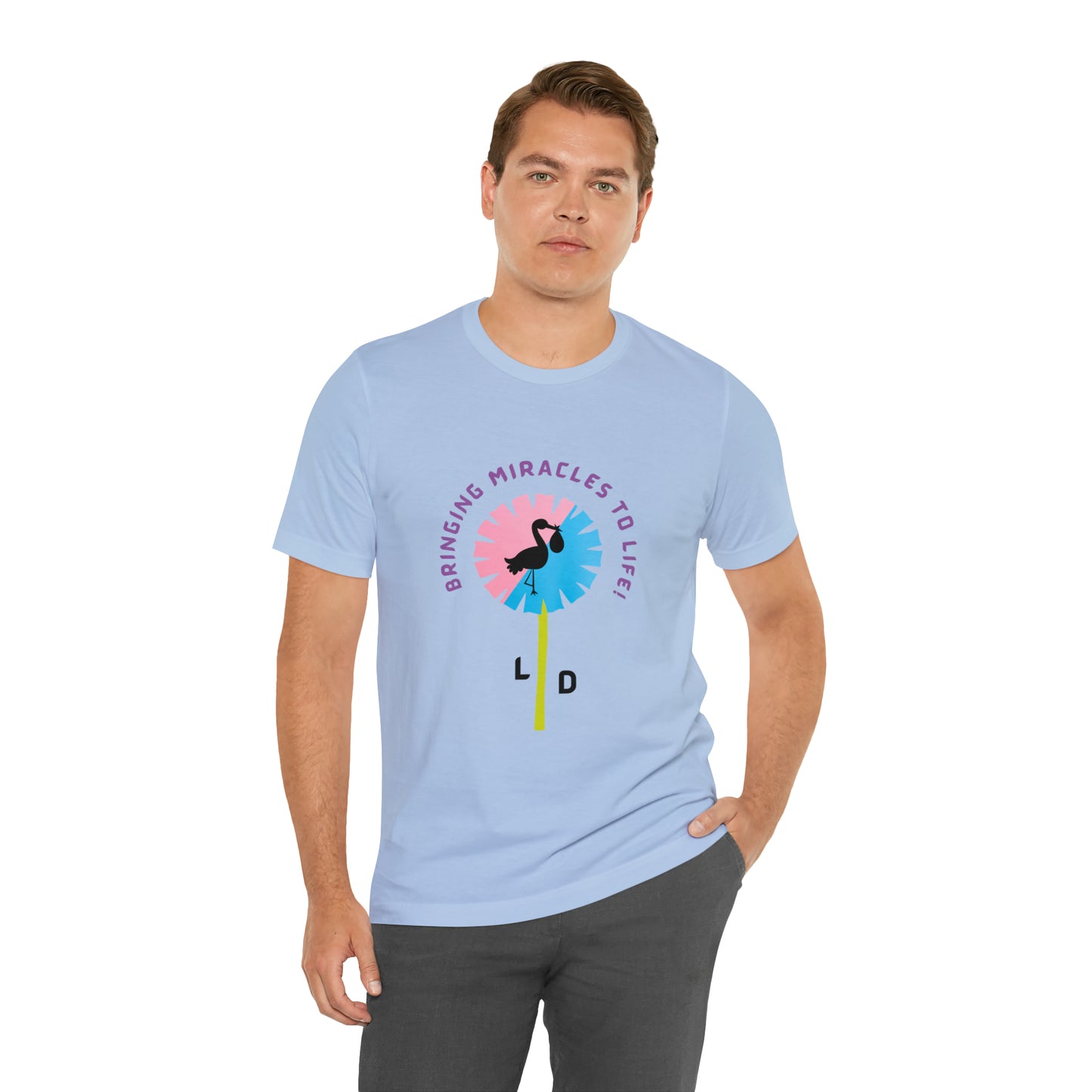 LABOR AND DELIVERY NURSE MIRACLES CREWNECK T SHIRT GIFT