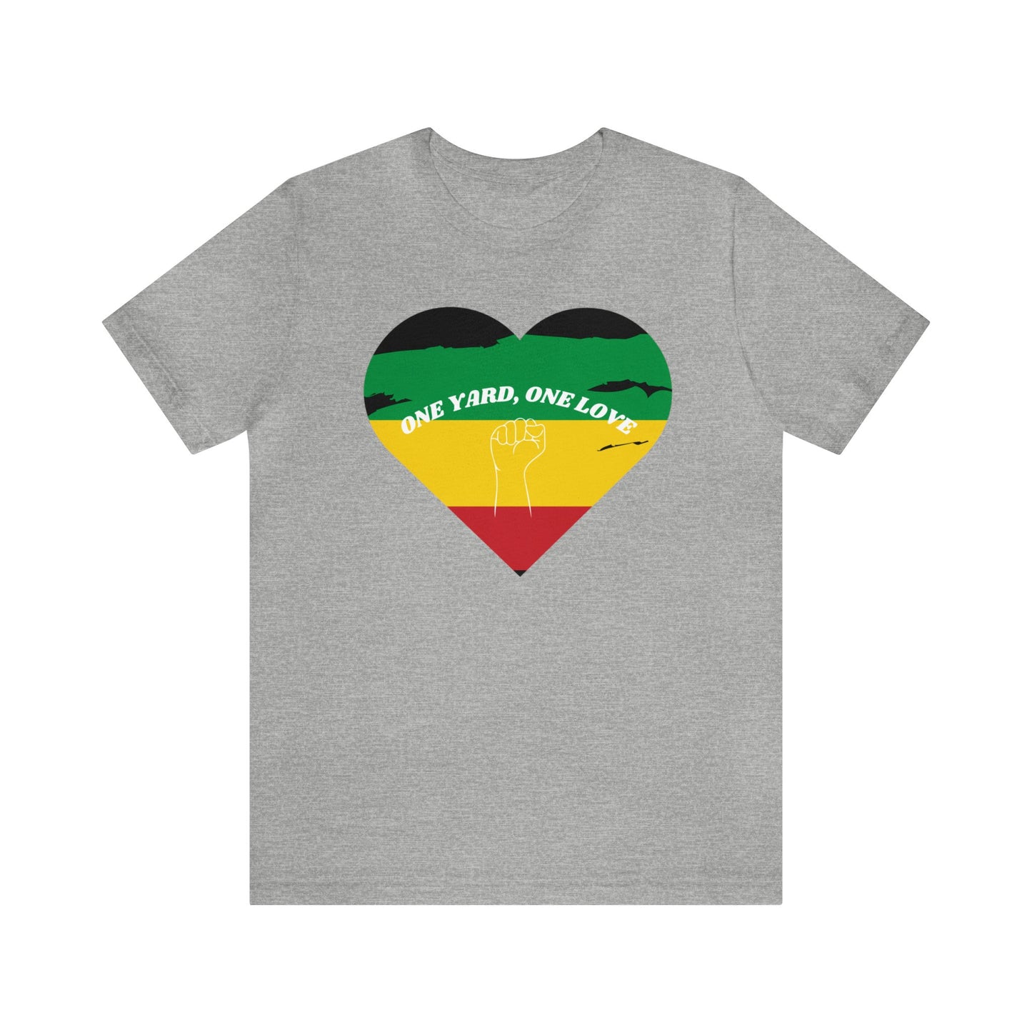 ONE YARD ONE LOVE BLACK CULTURE THEME CREWNECK T SHIRT GIFT