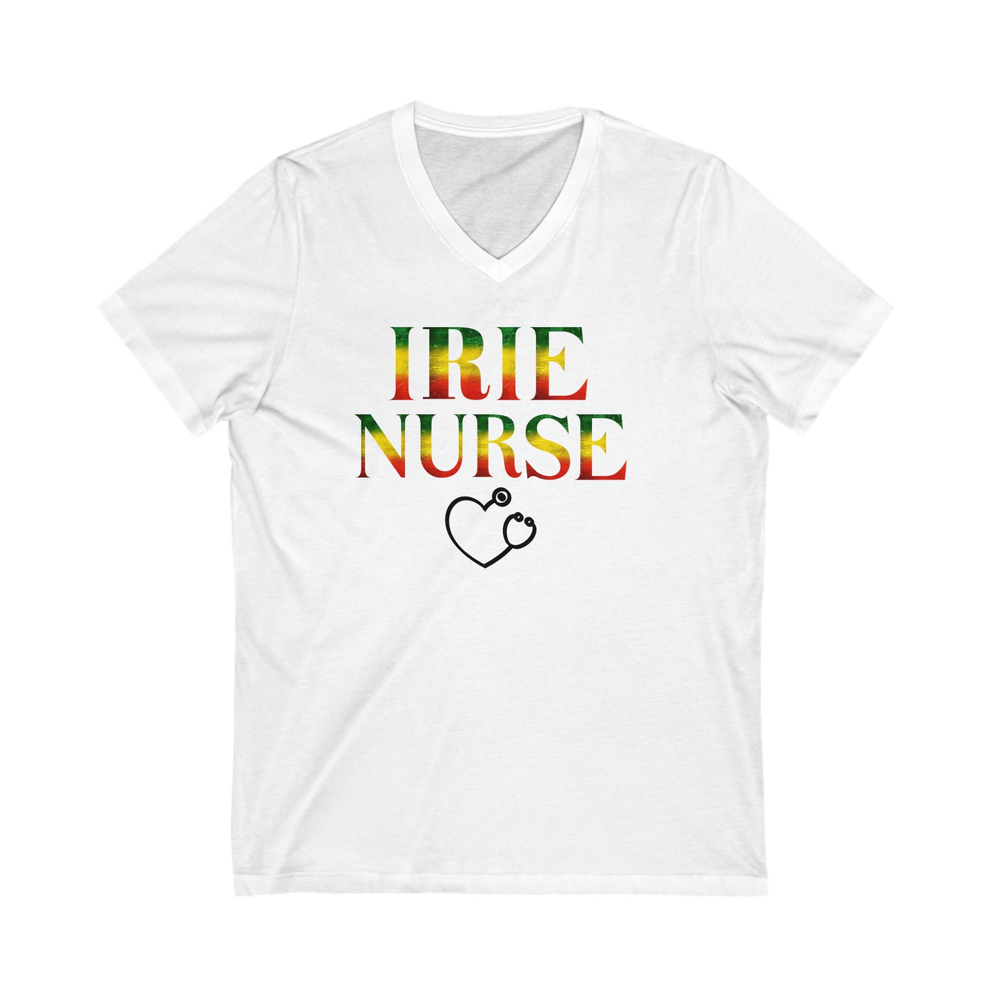 IRIE NURSE V NECK UNISEX NURSE T SHIRT GIFT