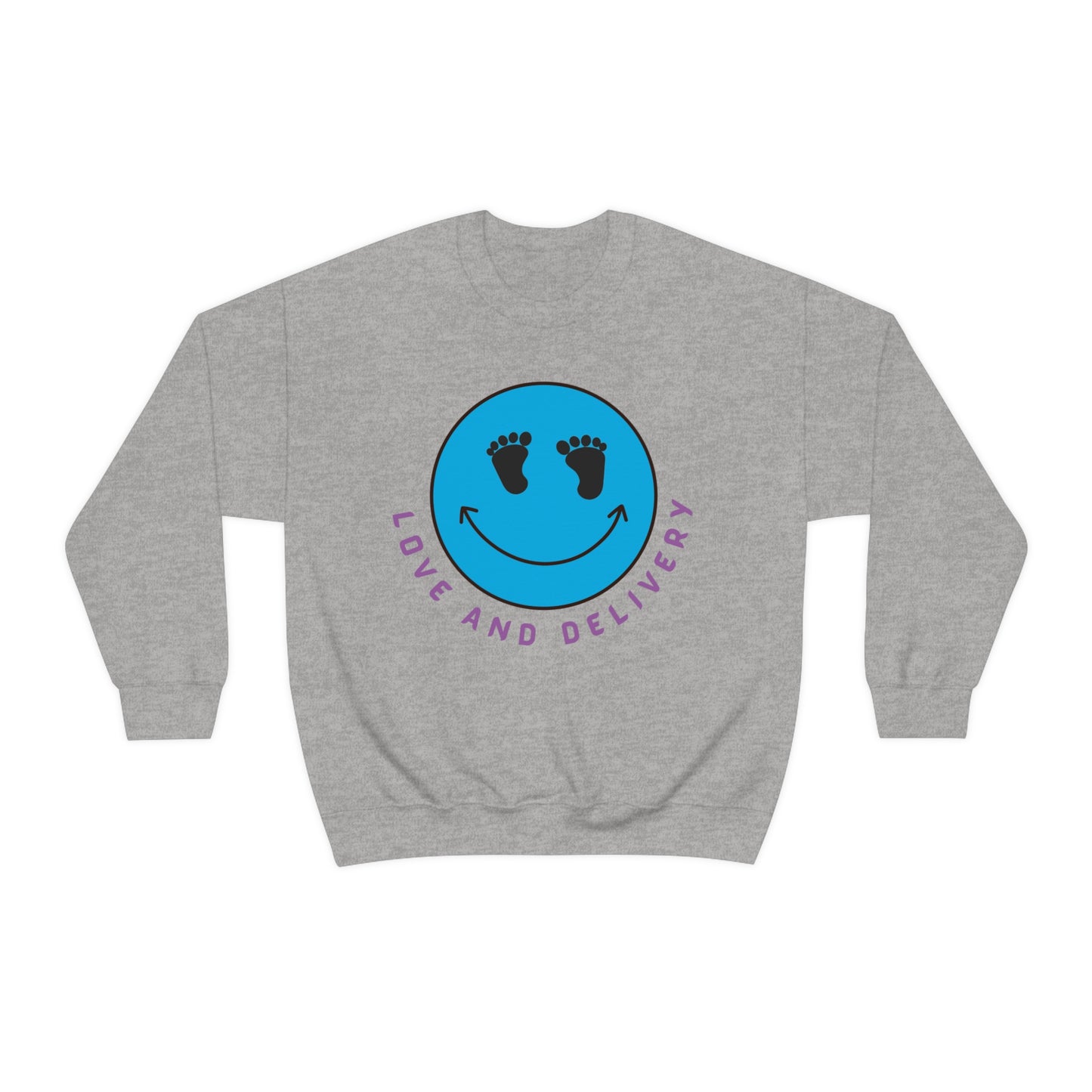LOVE AND DELIVERY SWEATSHIRT GIFT FOR L & D NURSE
