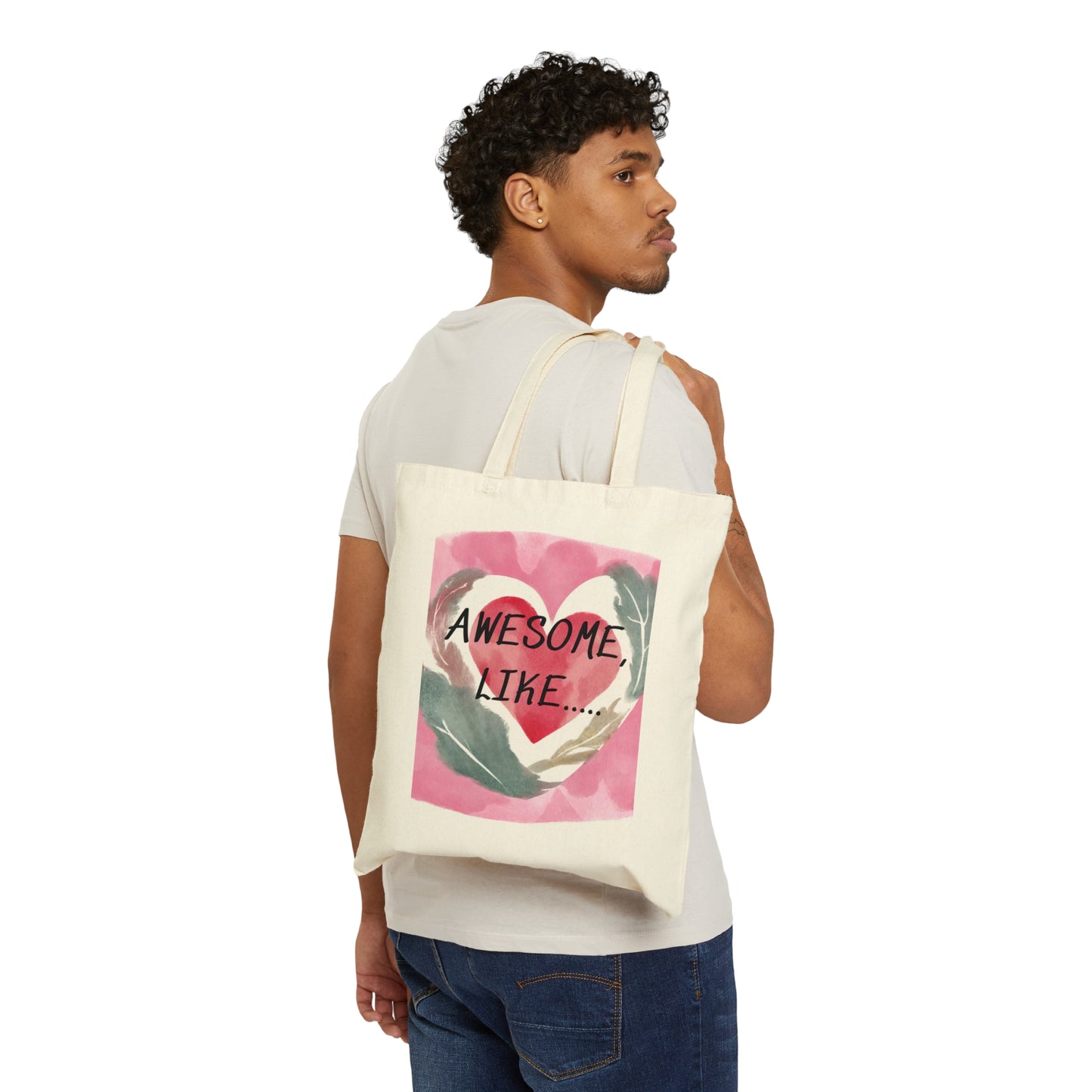 AWESOME, LIKE GRAPHIC TOTE BAG GIFT