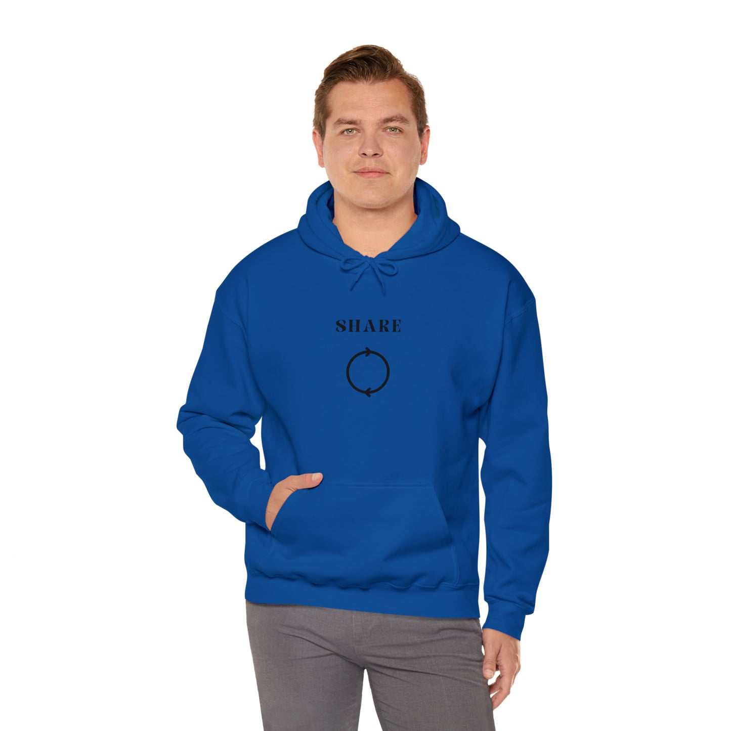 Share Hooded Sweatshirt gift, inspirational words hoodie gift, sweatshirt gift that encourages hoodie friends gift