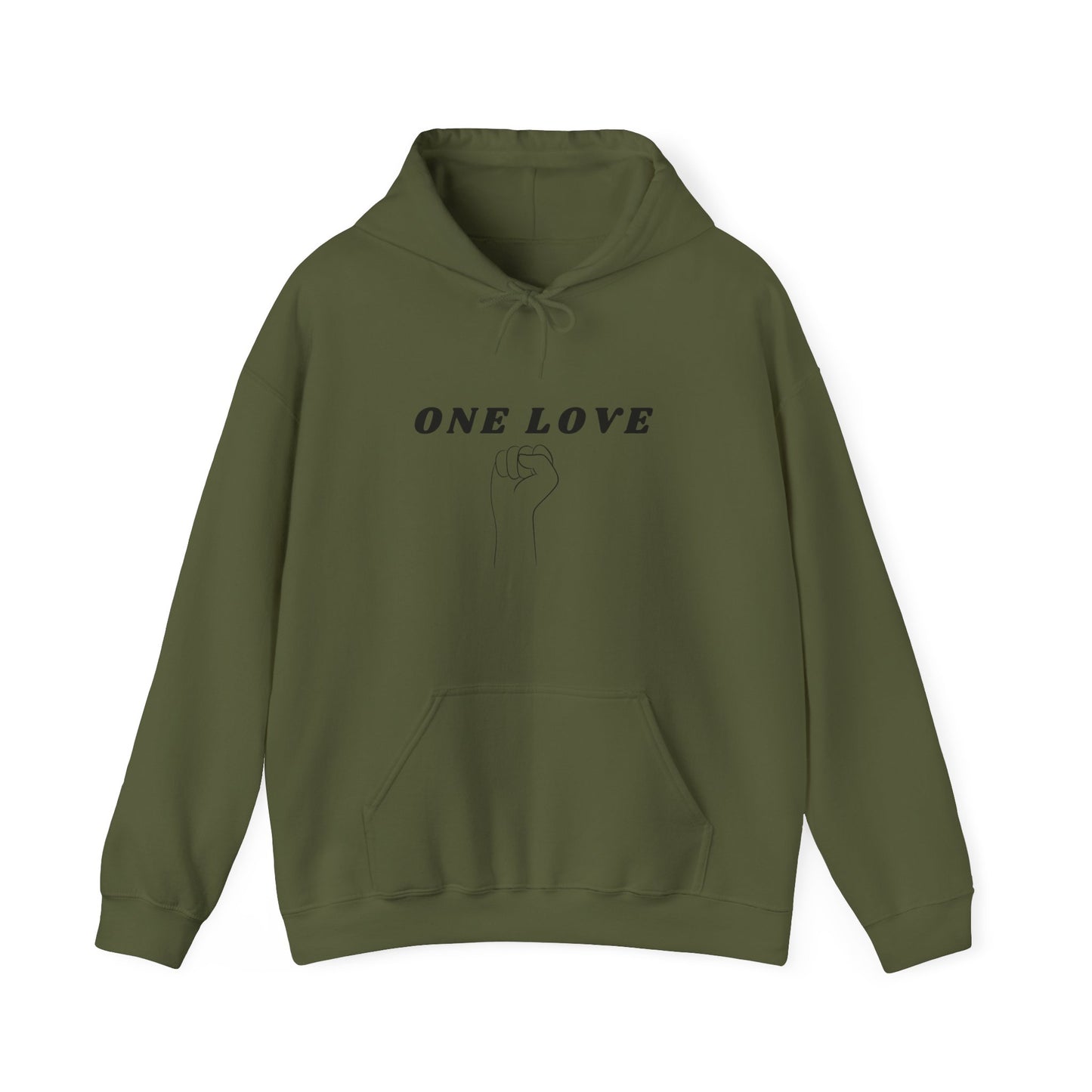 ONE LOVE SOLIDARITY HOODED SWEATSHIRT GIFT