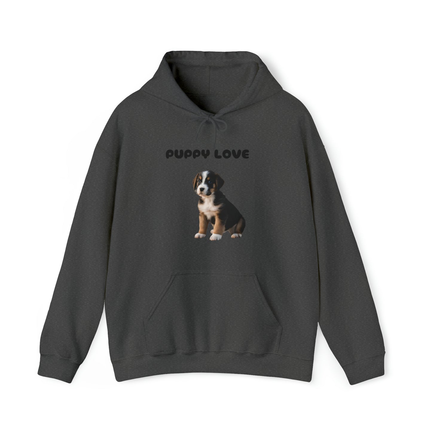 Puppy Love Puppy pic hooded sweatshirt gift