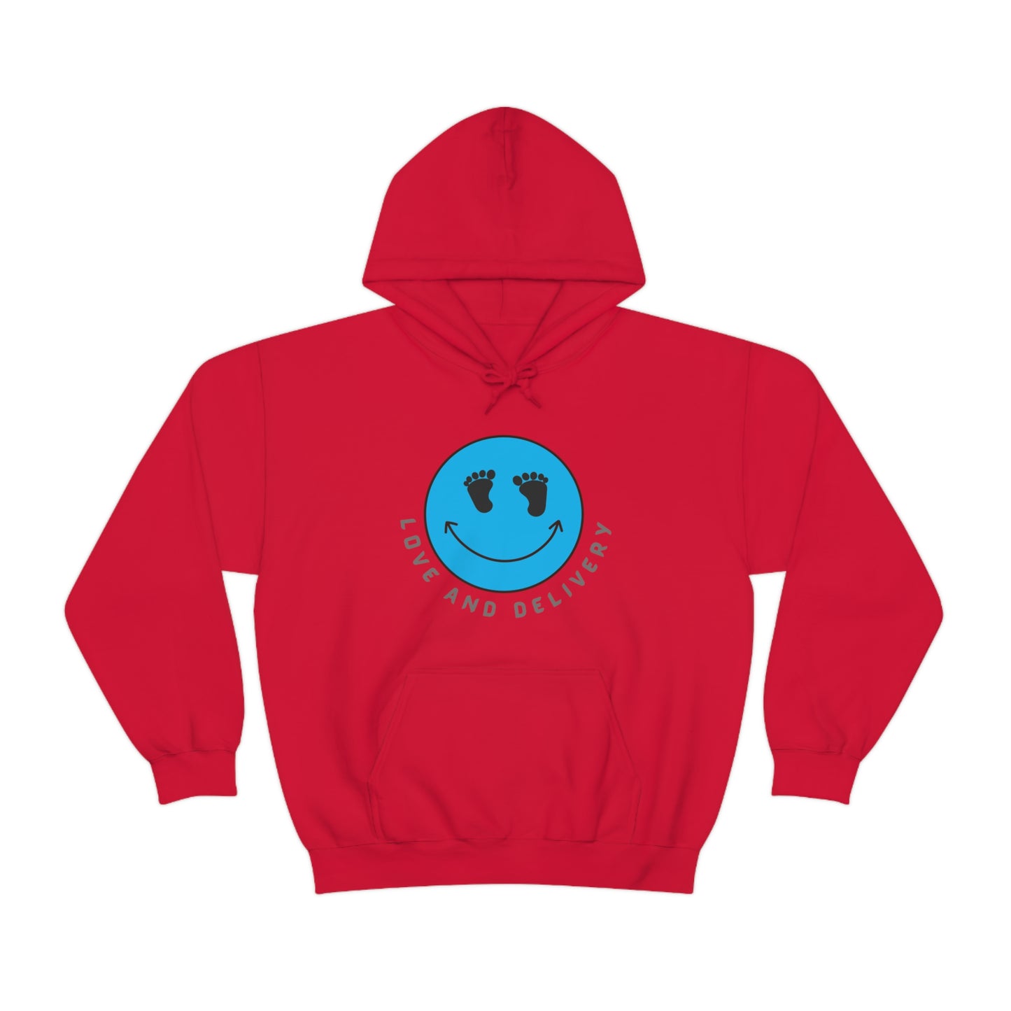 L AND D NURSE LOVE AND DELIVERY HOODED SWEATSHIRT GIFT FOR L & D NURSE