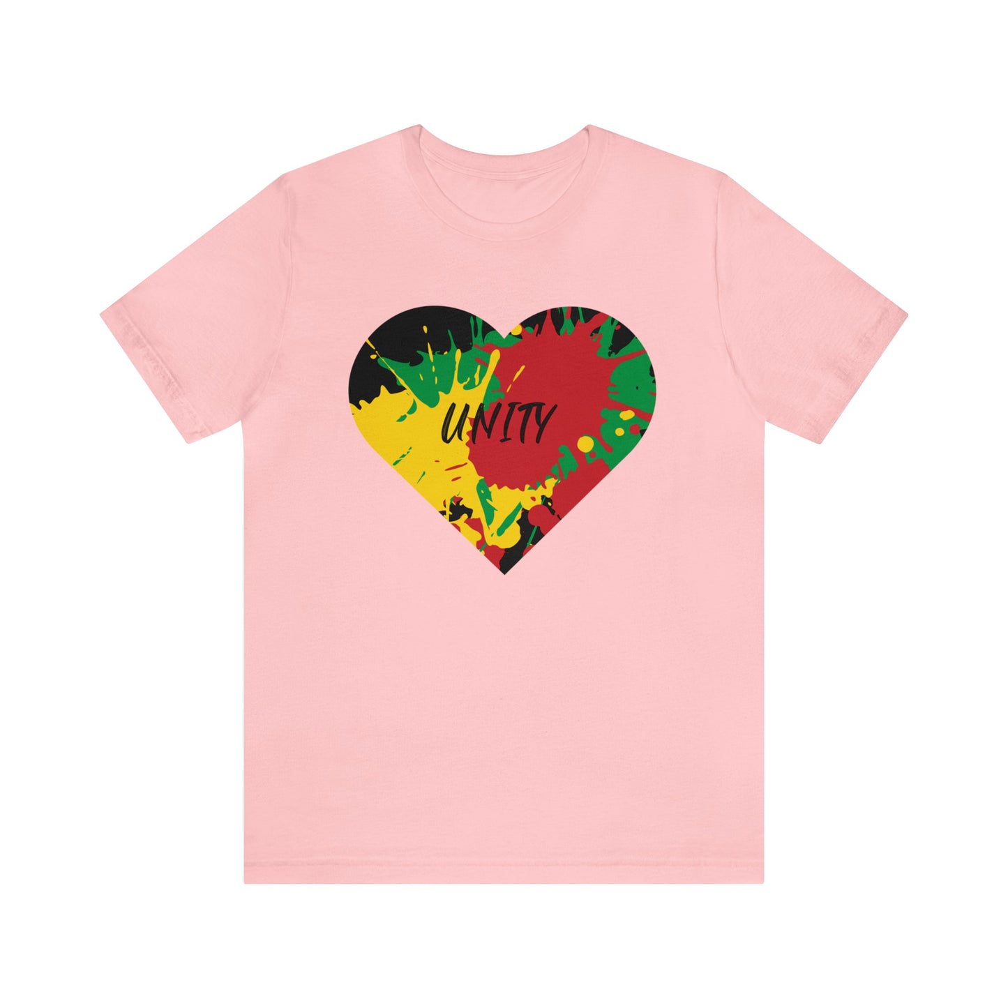 SPLASH ART UNITY ROOTS MESSAGE CREWNECK TEE SHIRT GIFT