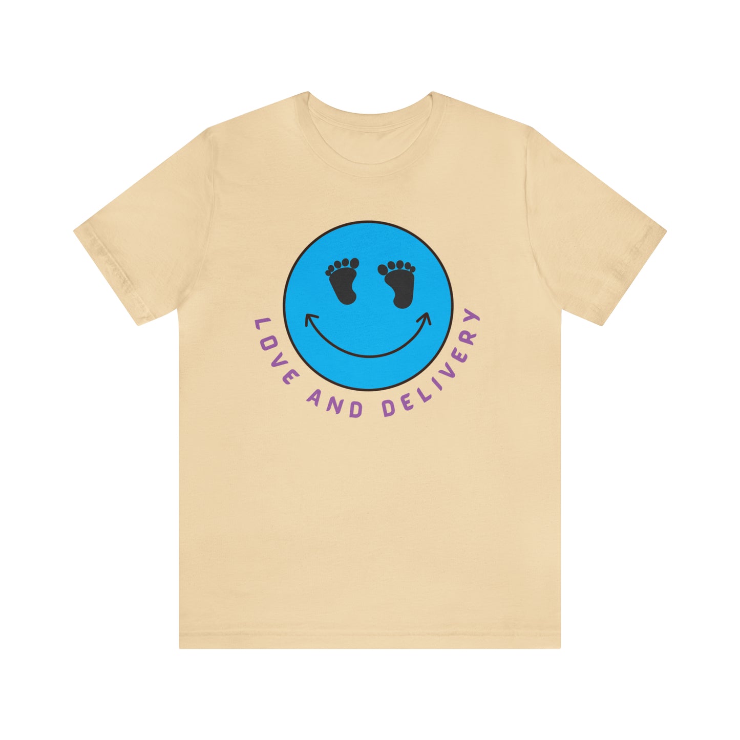 CREWNECK T SHIRT LOVE AND DELIVERY L & D NURSE T SHIRT GIFT