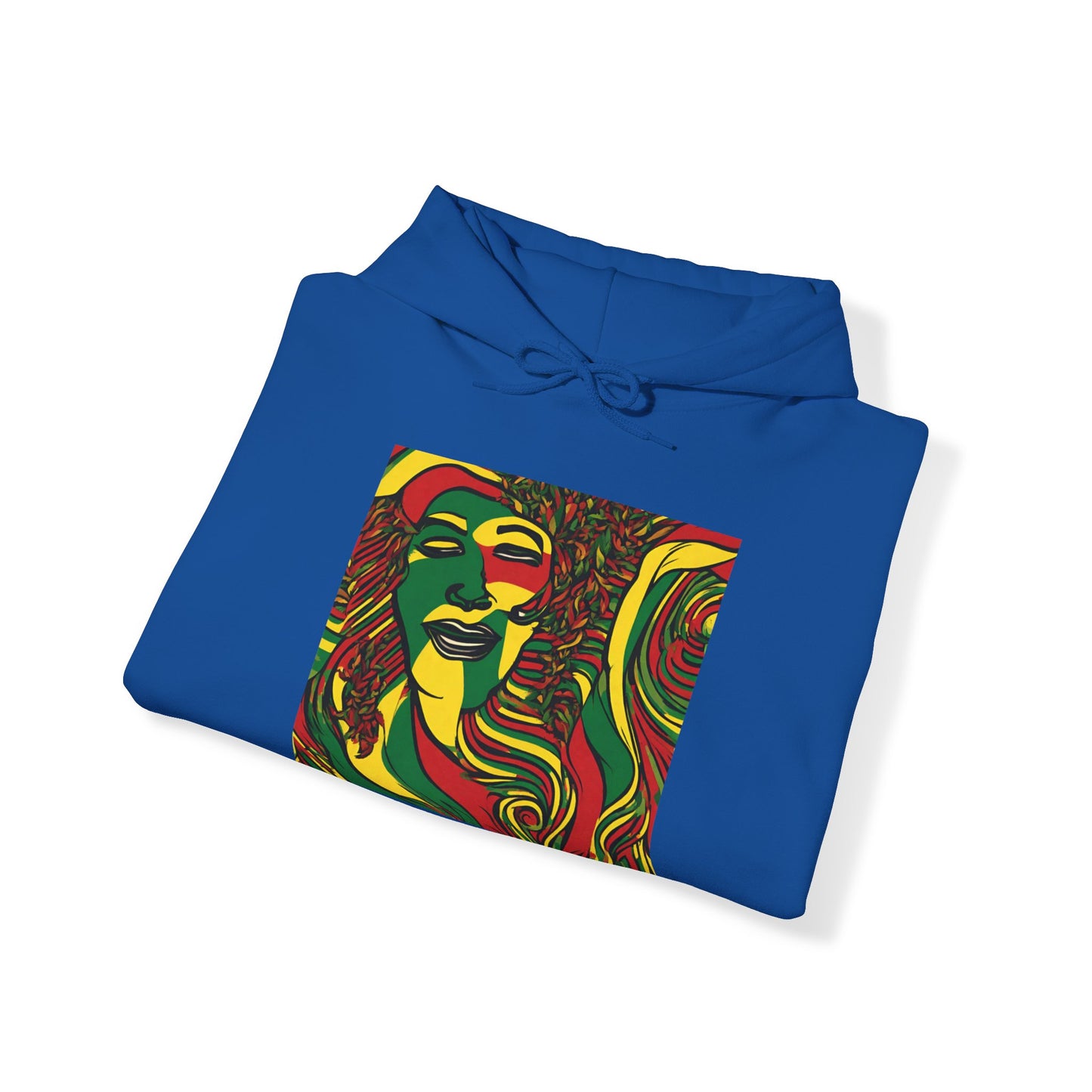 IRIE VYBEZ GRAPHIC RASTAH THEME HOODIE GIFT