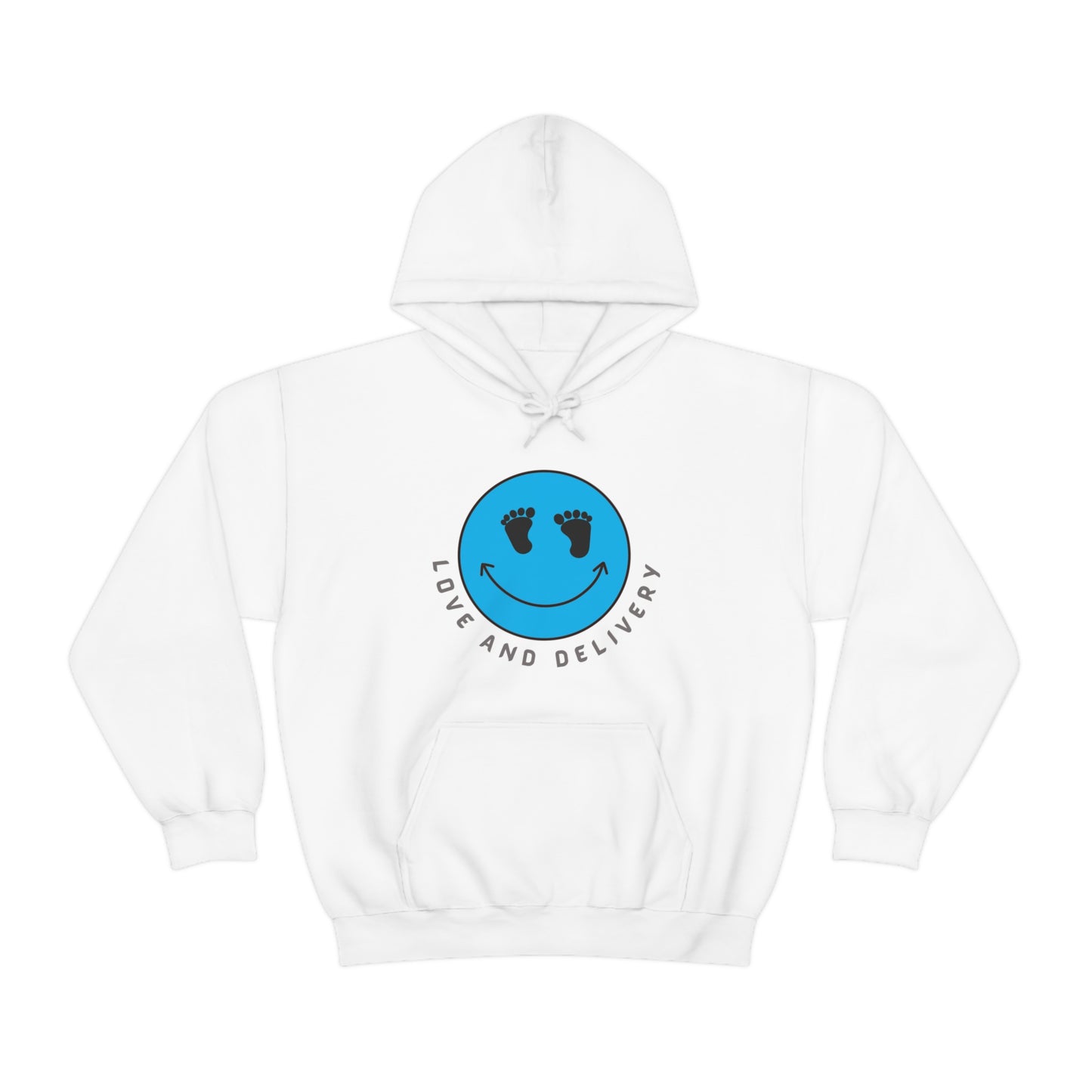 L AND D NURSE LOVE AND DELIVERY HOODED SWEATSHIRT GIFT FOR L & D NURSE