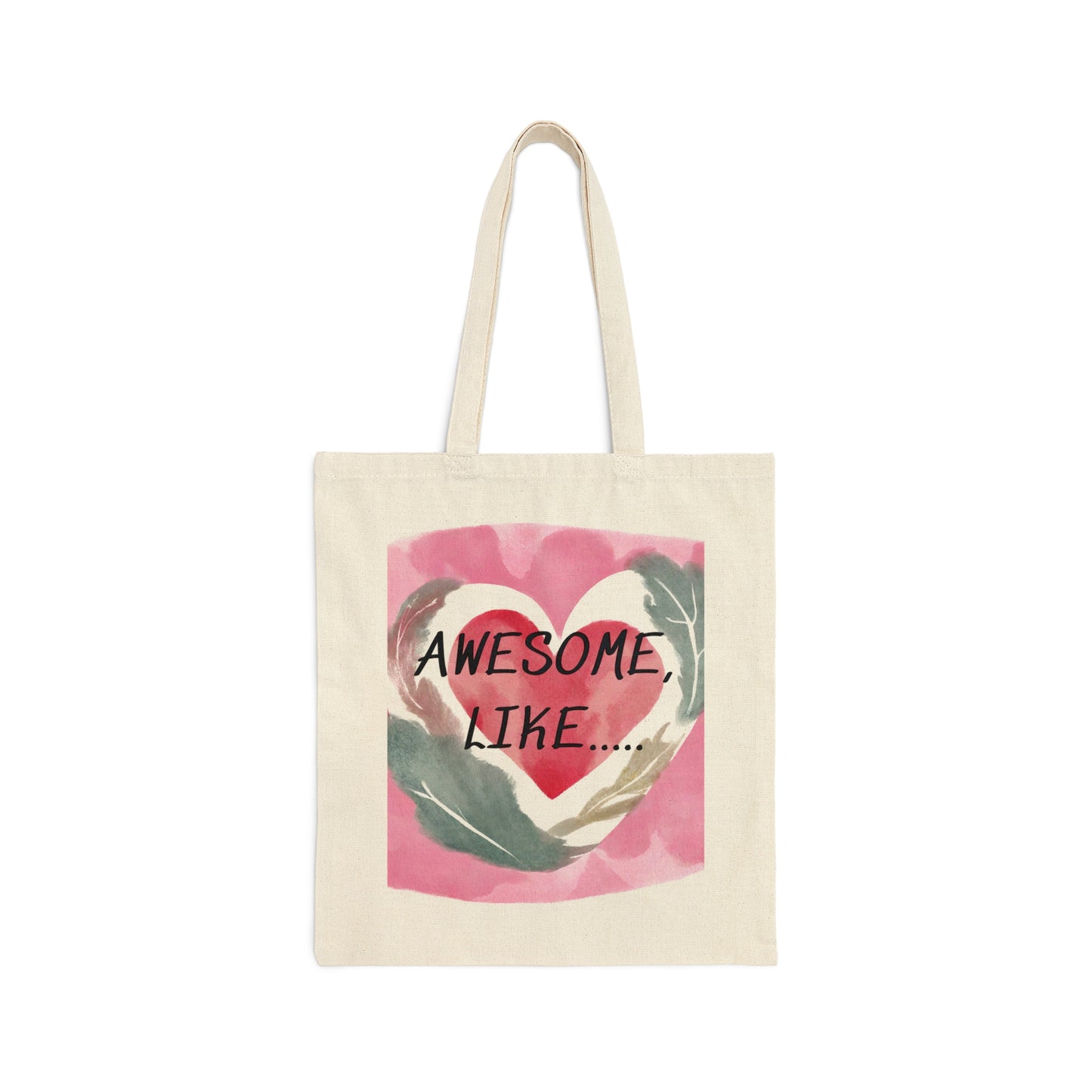 AWESOME, LIKE GRAPHIC TOTE BAG GIFT