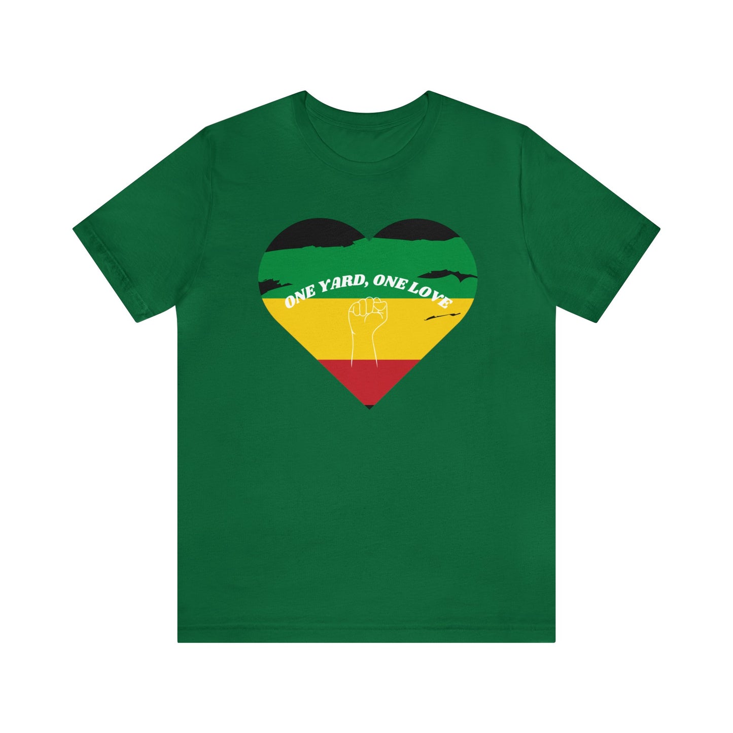 ONE YARD ONE LOVE BLACK CULTURE THEME CREWNECK T SHIRT GIFT