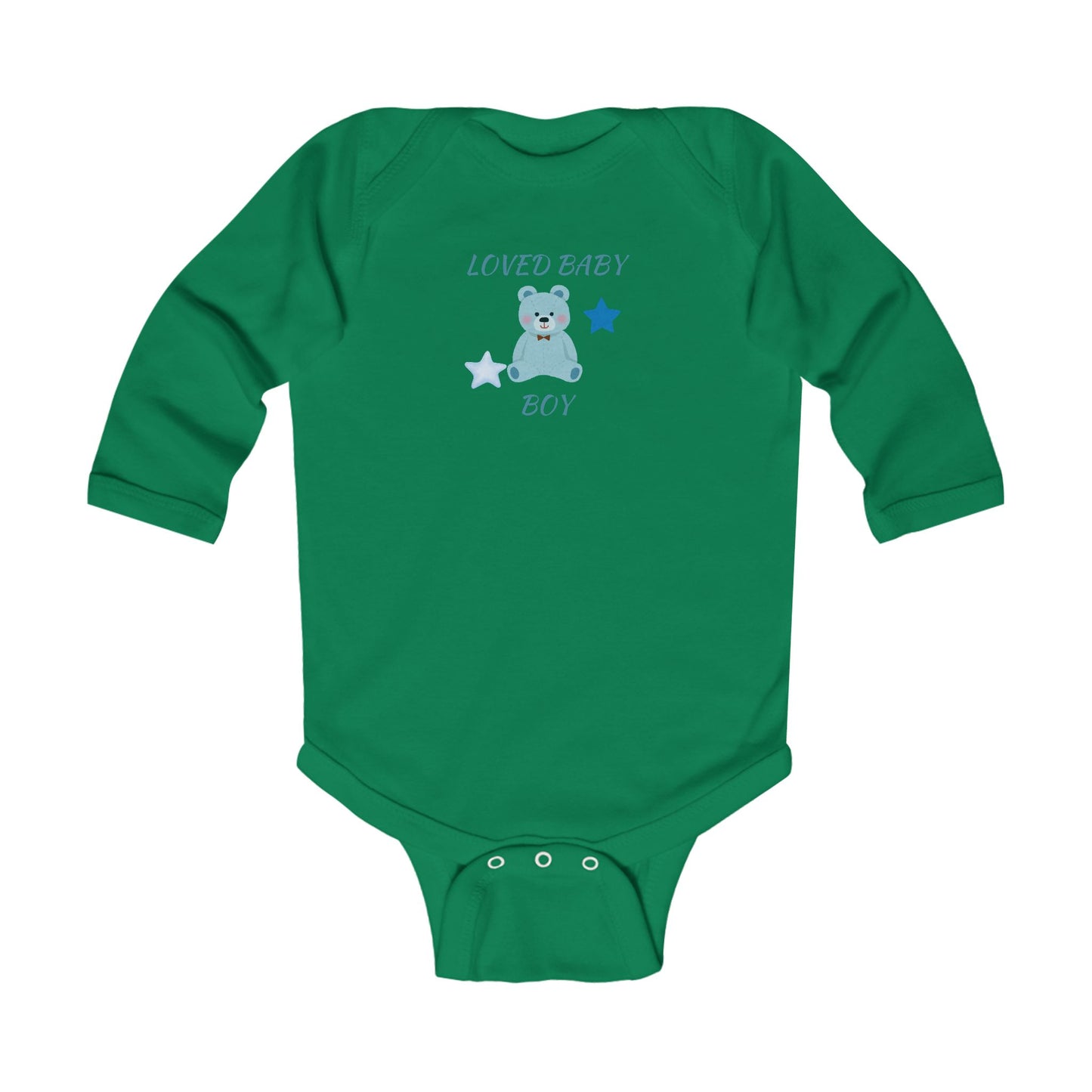 LONG SLEEVE BODYSUIT GIFT FOR INFANT BOY
