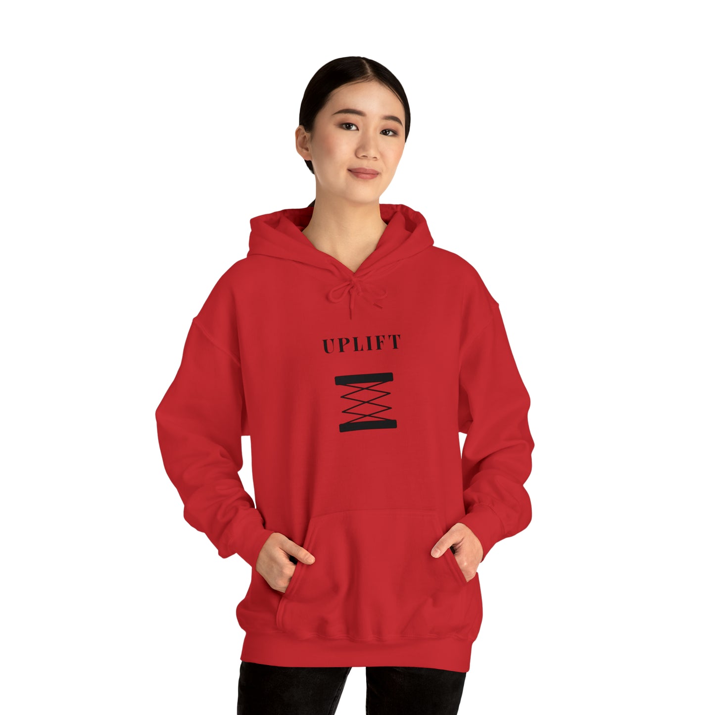 Uplift hooded sweatshirt gift, hoodie with inspirational words, sweatshirt word encourages, hoodie word uplift gift for friends and family