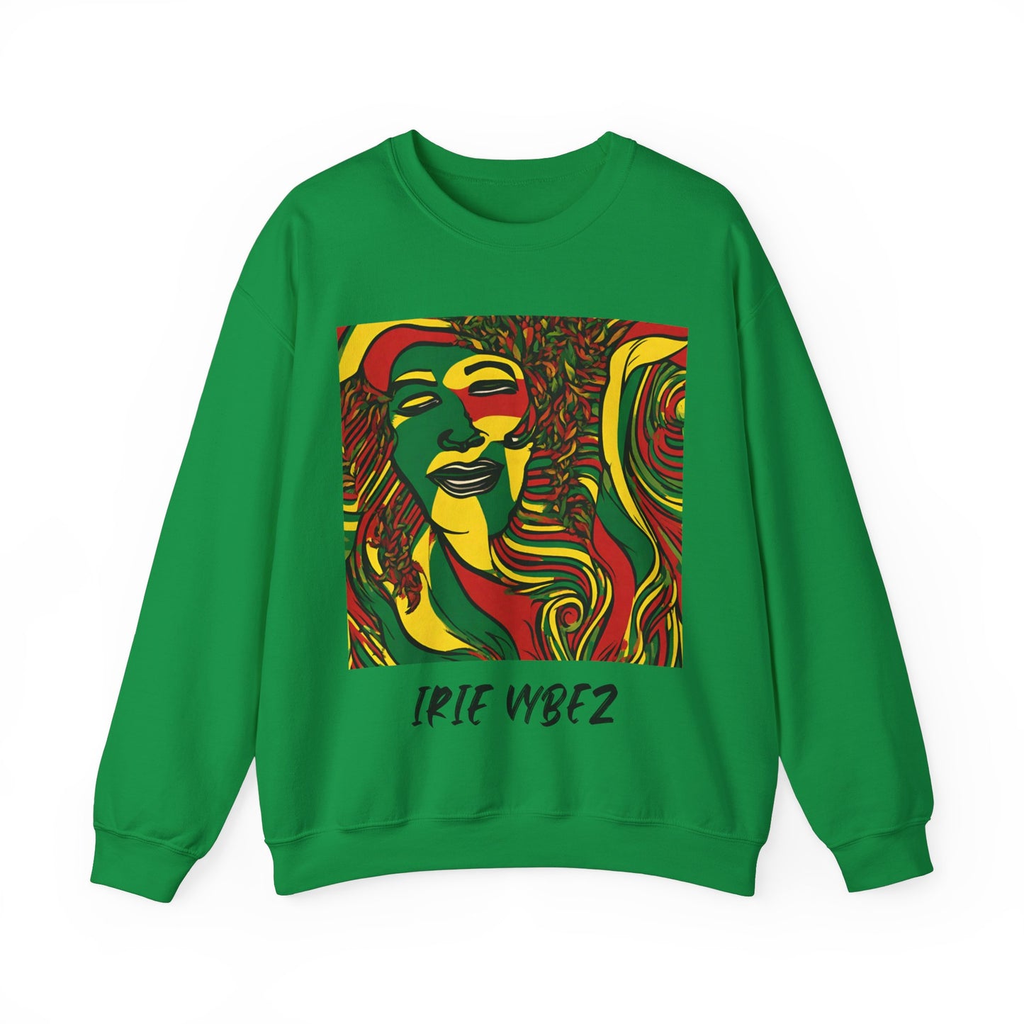 IRIE VYBEZ ABSTRACT ART SWEATSHIRT GIFT