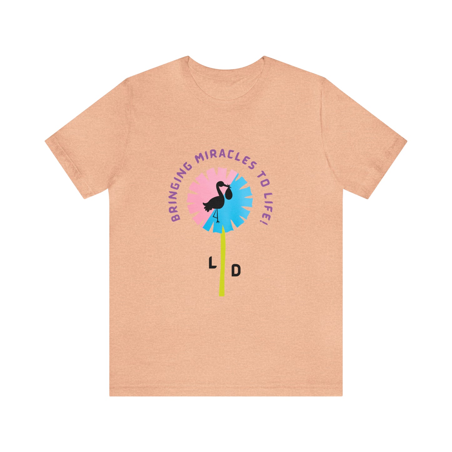 LABOR AND DELIVERY NURSE MIRACLES CREWNECK T SHIRT GIFT