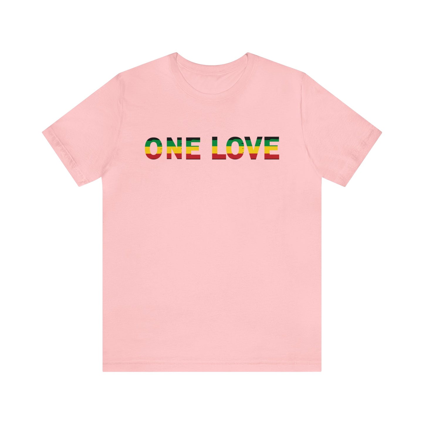 ITES COLORS ONE LOVE STATEMENT CREWNECK T SHIRT