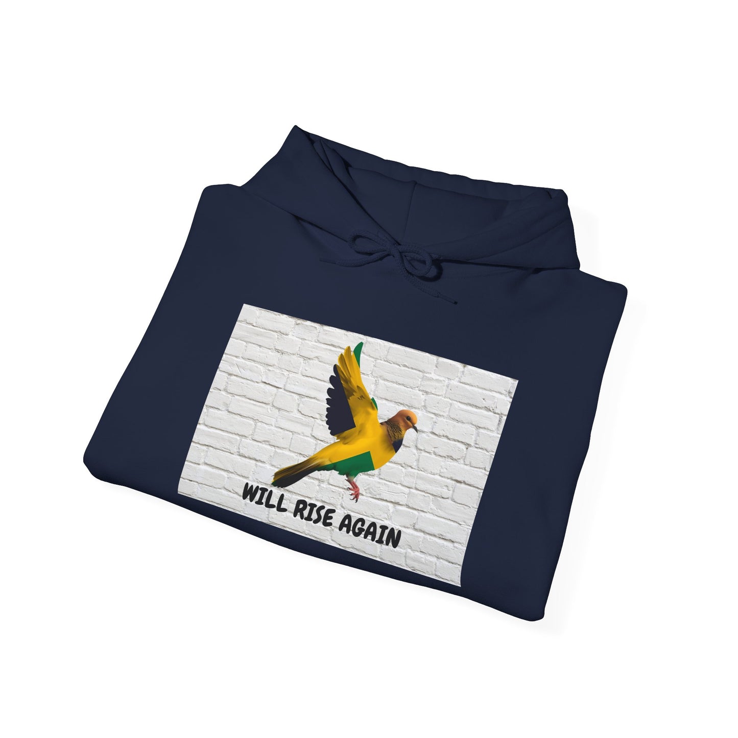 Will Rise Again Bird Graphic Bird Pullover A
