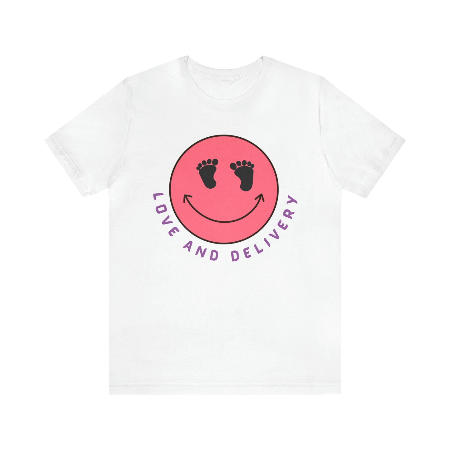 CREWNECK UNISEX LOVE AND DELIVERY L AND D NURSE T SHIRT GIFT