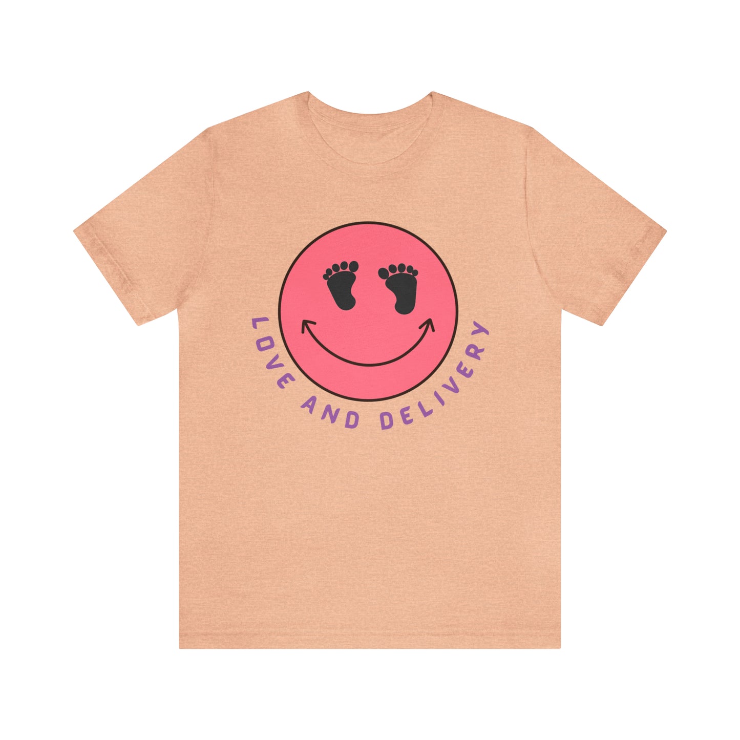 CREWNECK UNISEX LOVE AND DELIVERY L AND D NURSE T SHIRT GIFT