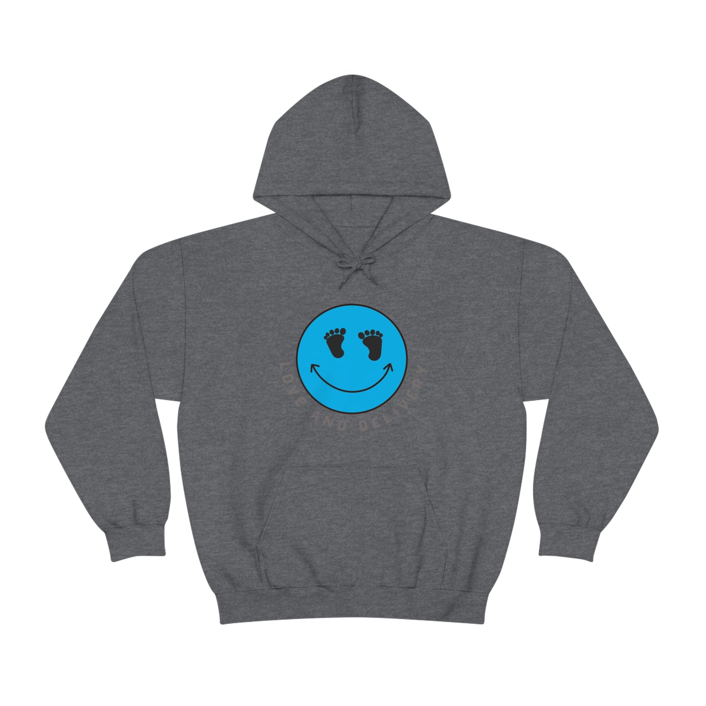 L AND D NURSE LOVE AND DELIVERY HOODED SWEATSHIRT GIFT FOR L & D NURSE