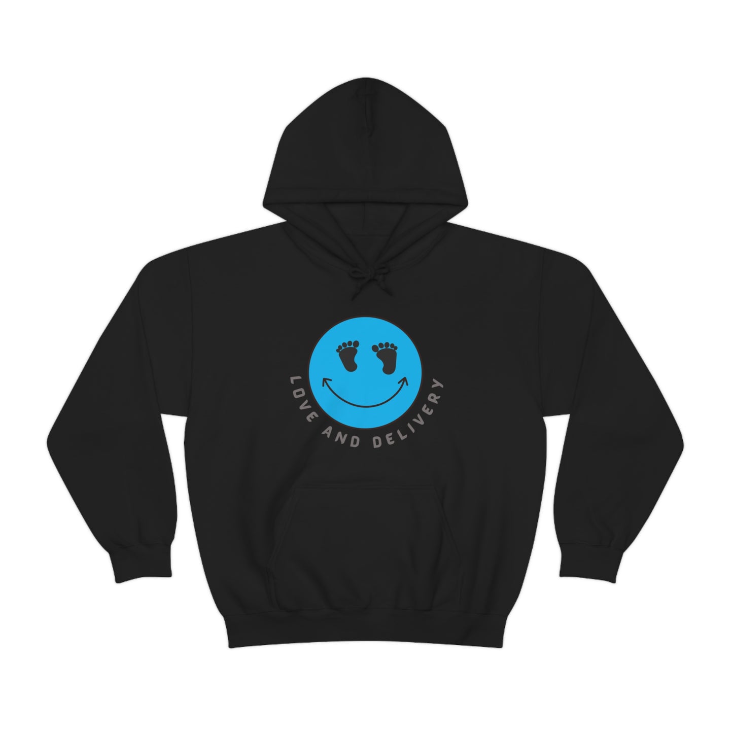 L AND D NURSE LOVE AND DELIVERY HOODED SWEATSHIRT GIFT FOR L & D NURSE