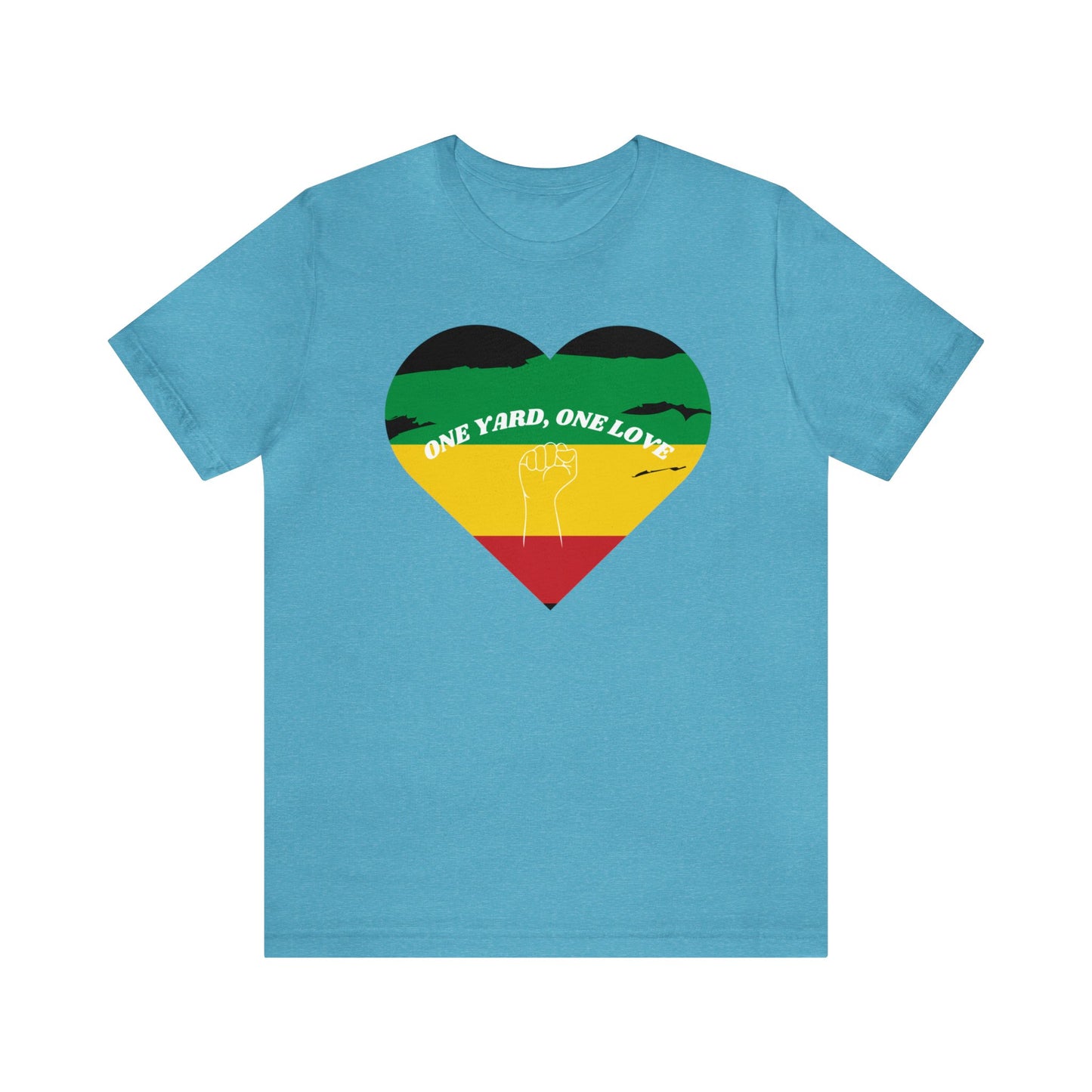 ONE YARD ONE LOVE BLACK CULTURE THEME CREWNECK T SHIRT GIFT
