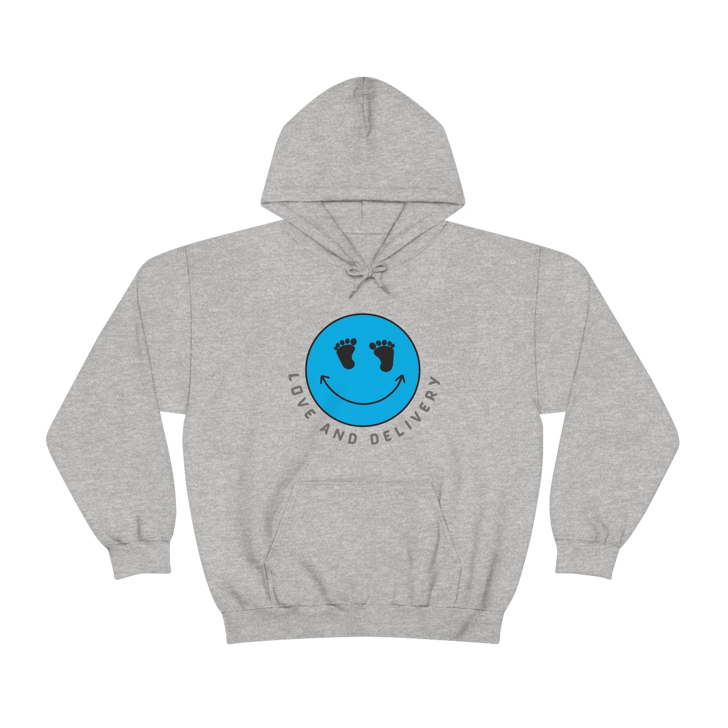 L AND D NURSE LOVE AND DELIVERY HOODED SWEATSHIRT GIFT FOR L & D NURSE