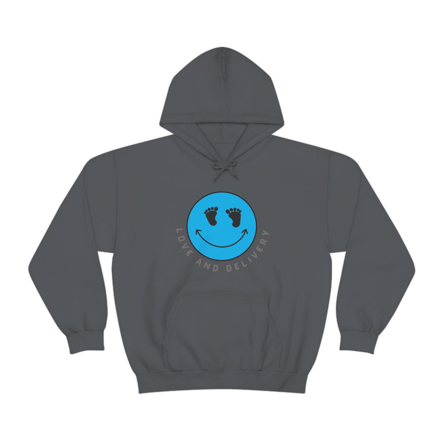L AND D NURSE LOVE AND DELIVERY HOODED SWEATSHIRT GIFT FOR L & D NURSE