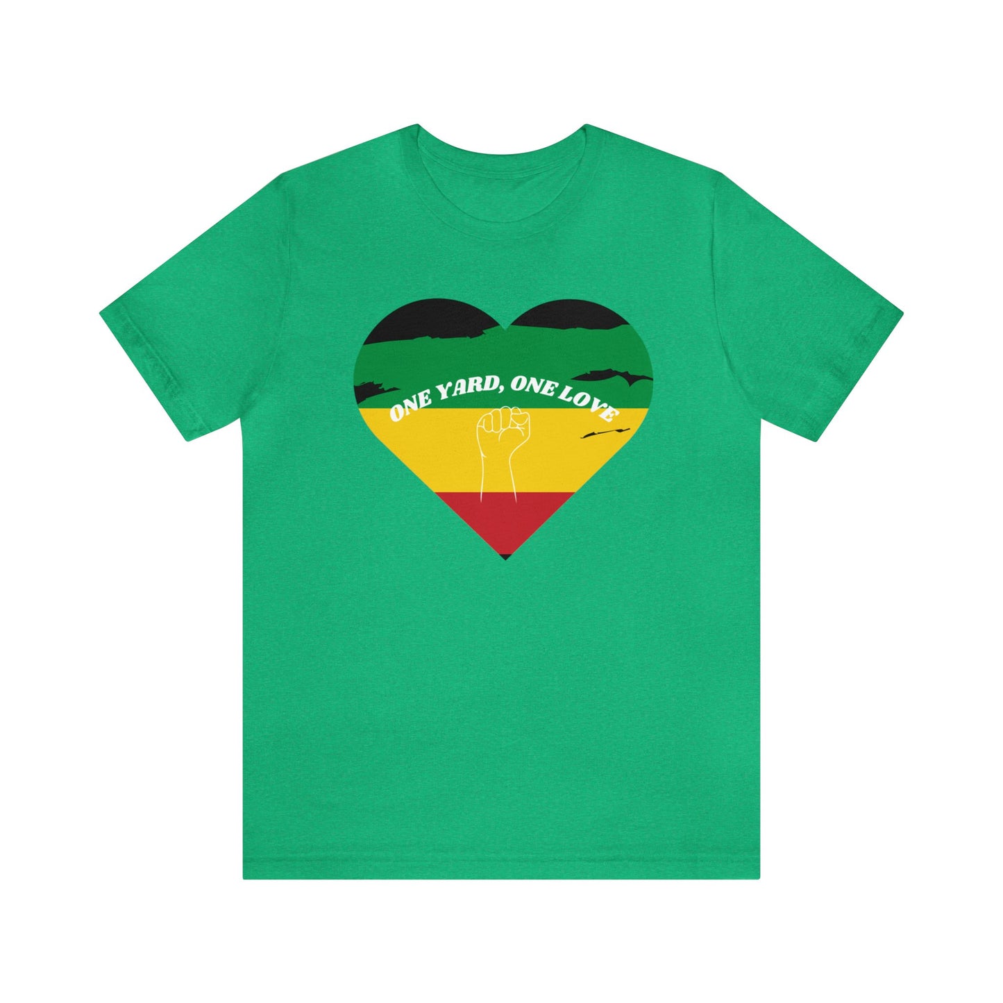 ONE YARD ONE LOVE BLACK CULTURE THEME CREWNECK T SHIRT GIFT