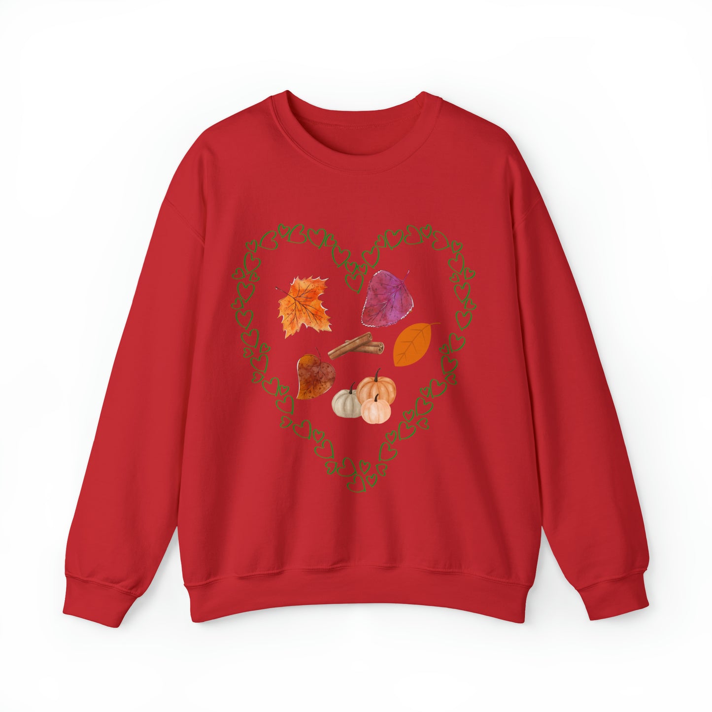 LOVE FALL, FALL THEME UNISEX CREWNECK SWEATSHIRT GIFT