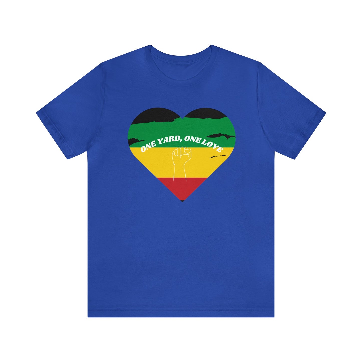 ONE YARD ONE LOVE BLACK CULTURE THEME CREWNECK T SHIRT GIFT