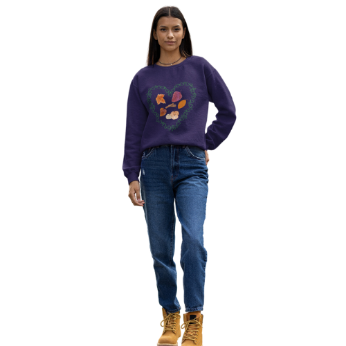 LOVE FALL, FALL THEME UNISEX CREWNECK SWEATSHIRT GIFT