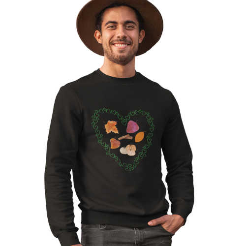 LOVE FALL, FALL THEME UNISEX CREWNECK SWEATSHIRT GIFT