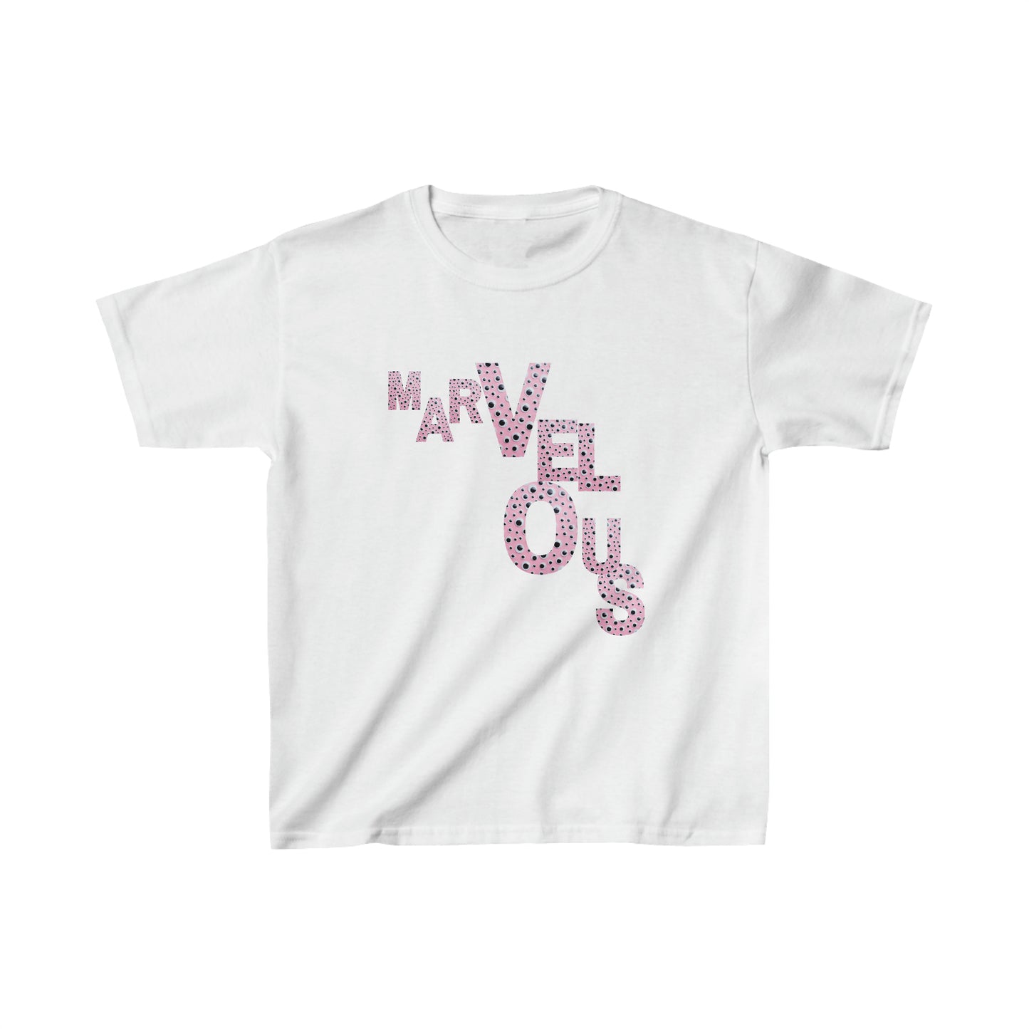 Marvelous kid t shirt, t shirt gift for your precious child, T shirt gift from parents to kids