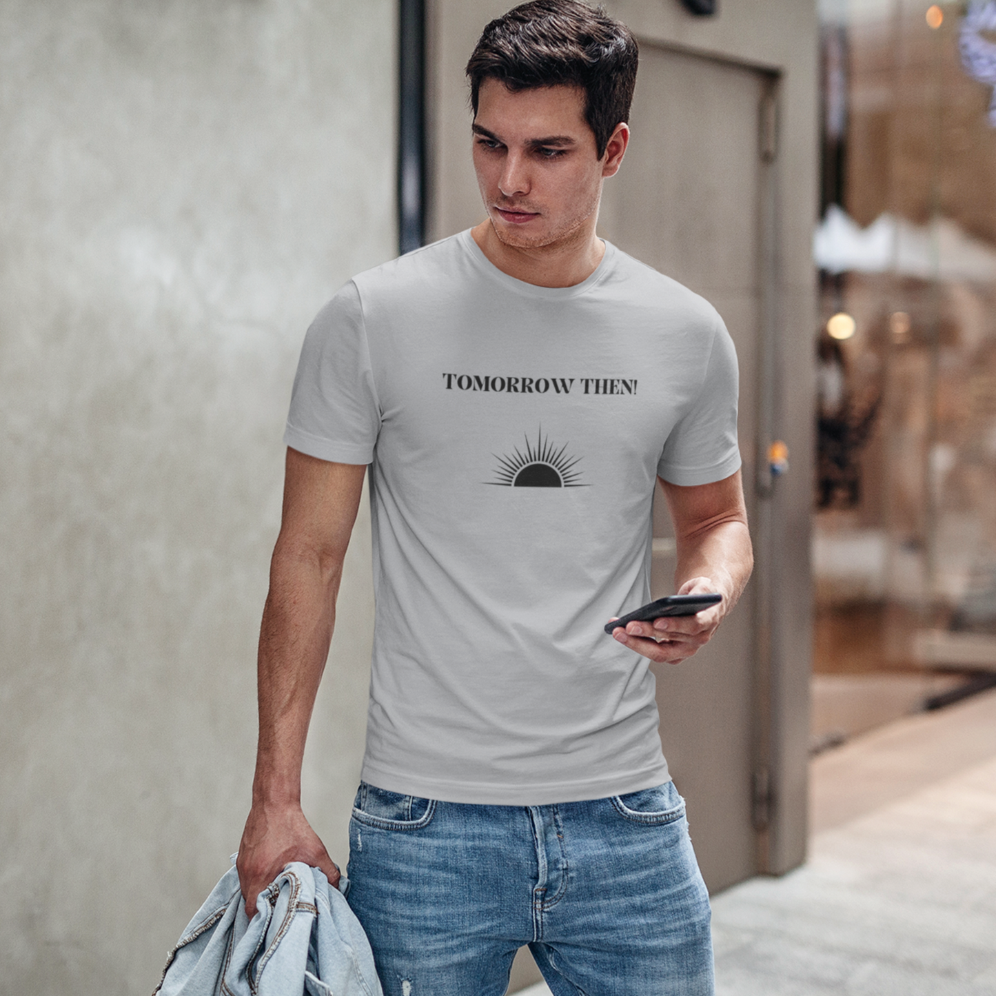 Tomorrow then t shirt, t shirt with inspirational words t shirts to encourage loved ones, tshirt gift for friends ,hopeful affirmations