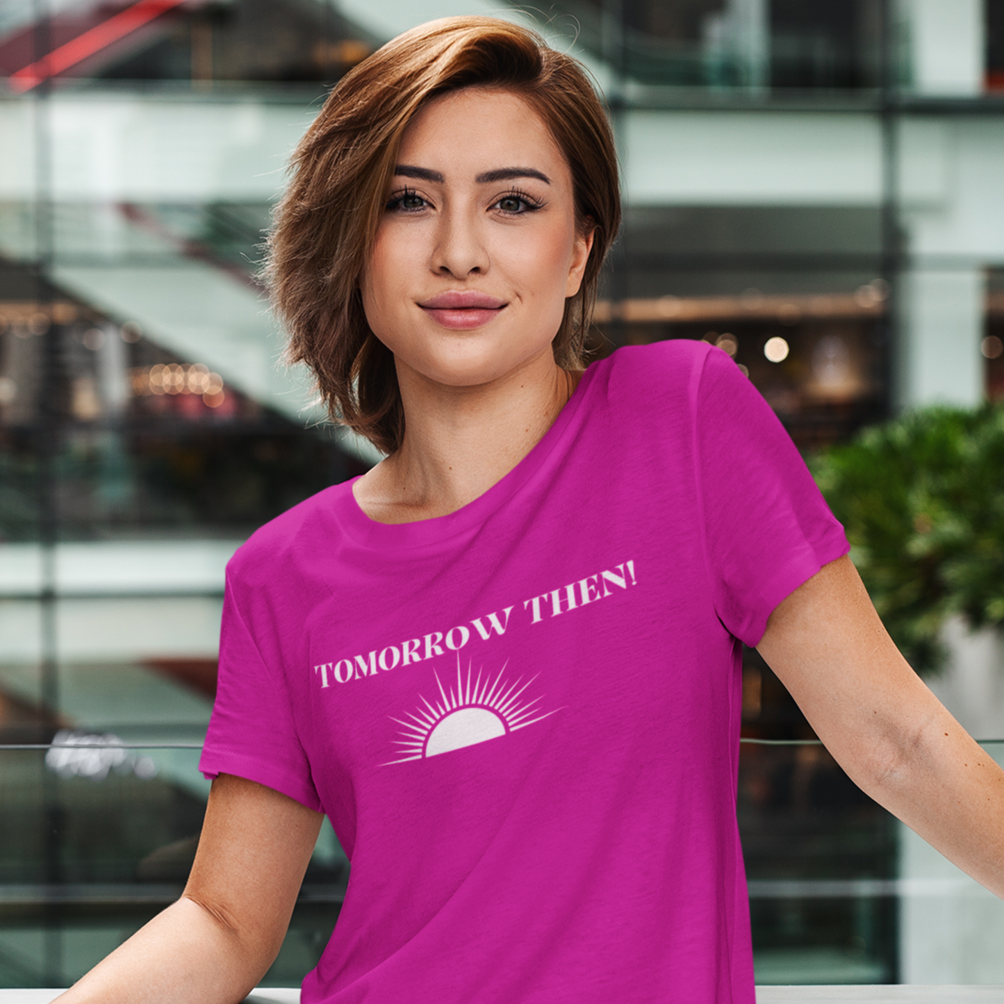 Tomorrow then t shirt, t shirt with inspirational words t shirts to encourage loved ones, tshirt gift for friends,hopeful affirmations