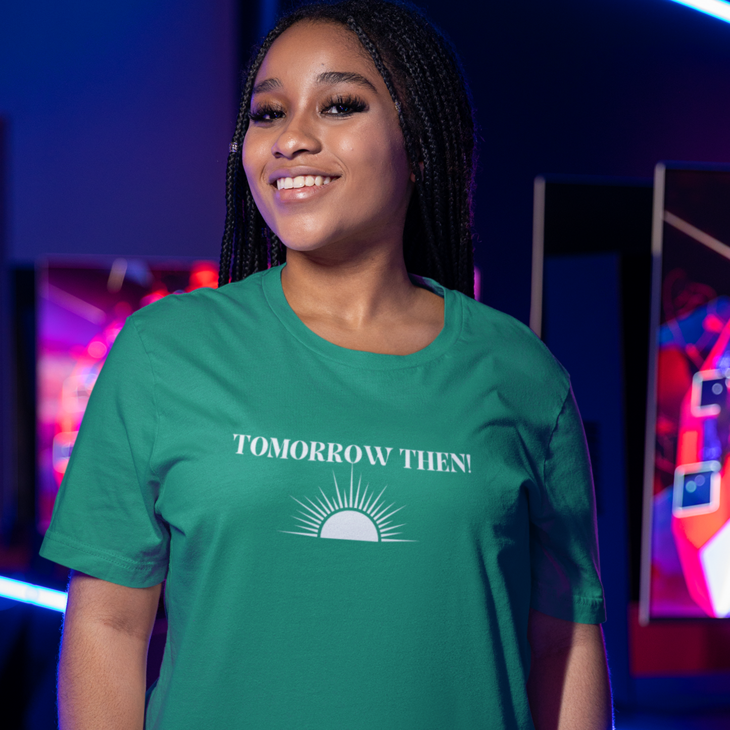 Tomorrow then t shirt, t shirt with inspirational words t shirts to encourage loved ones, tshirt gift for friends,hopeful affirmations