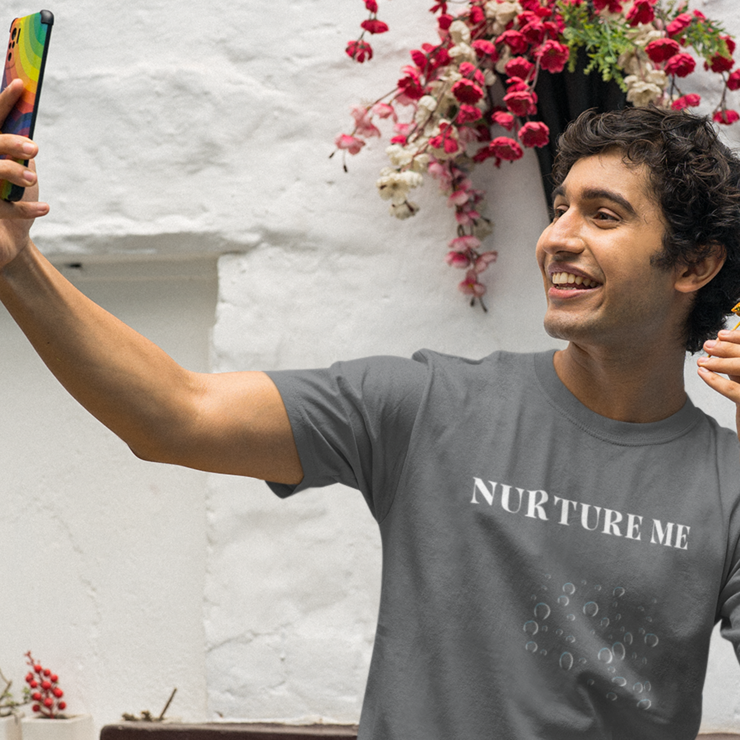 Nurture me t shirt t shirt with inspirational quotes t shirt gifts for friends