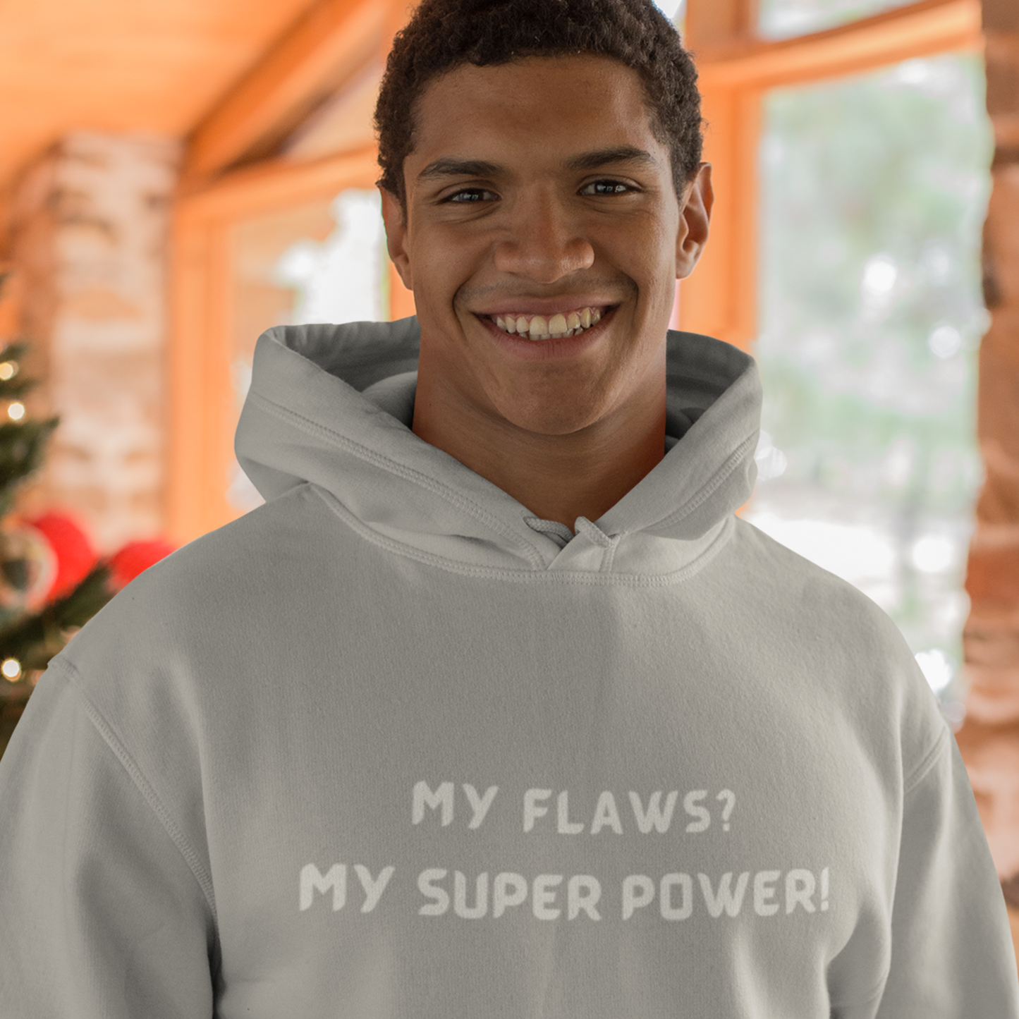 MY FLAWS? MY SUPER POWER UNISEX HOODIE GIFT FOR SELF GIFT FOR FRIENDS GIFT FOR FAMILY