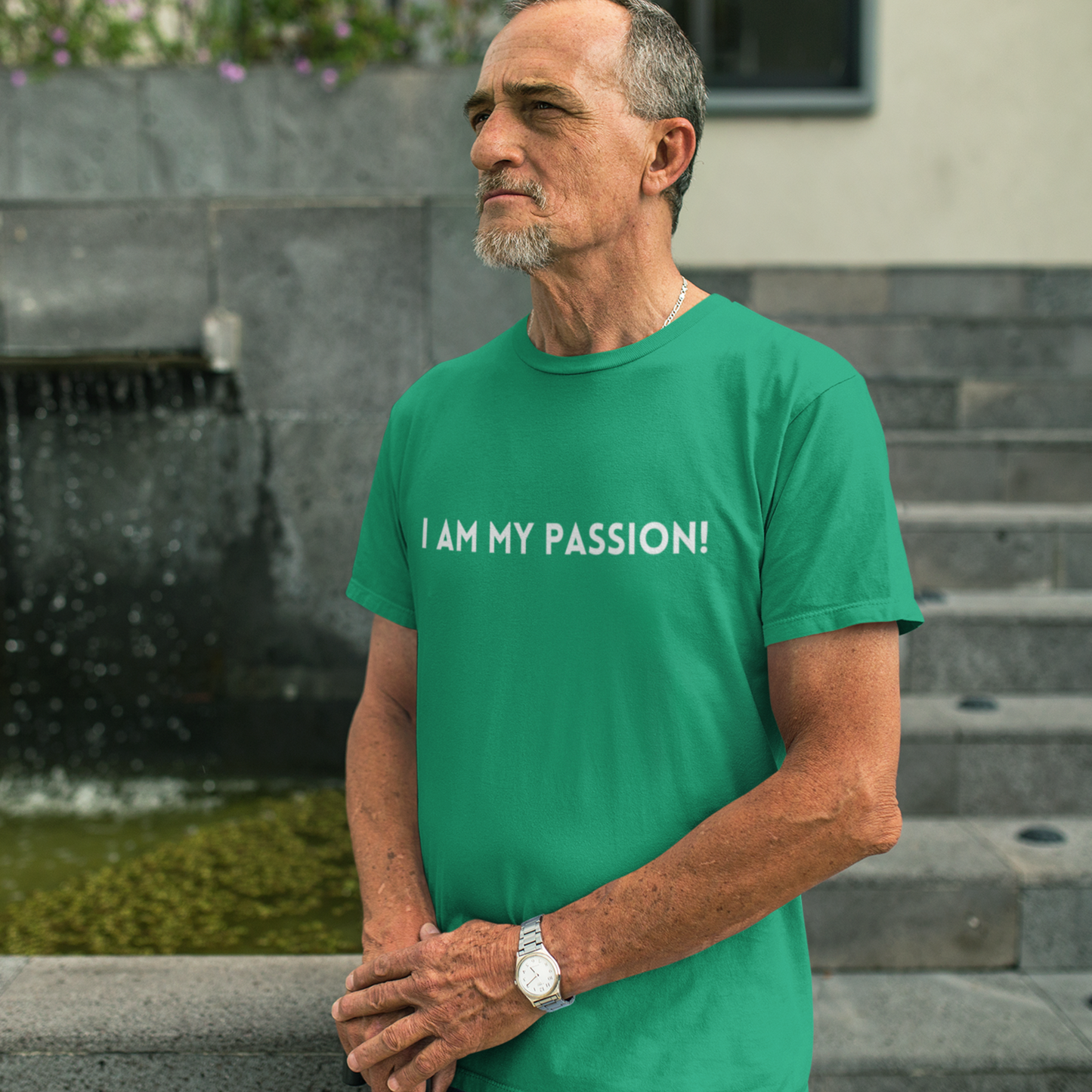 I am my passion unisex t shirt inspirational words t shirts t shirt gift for friends gift for family self affirming words on a shirt