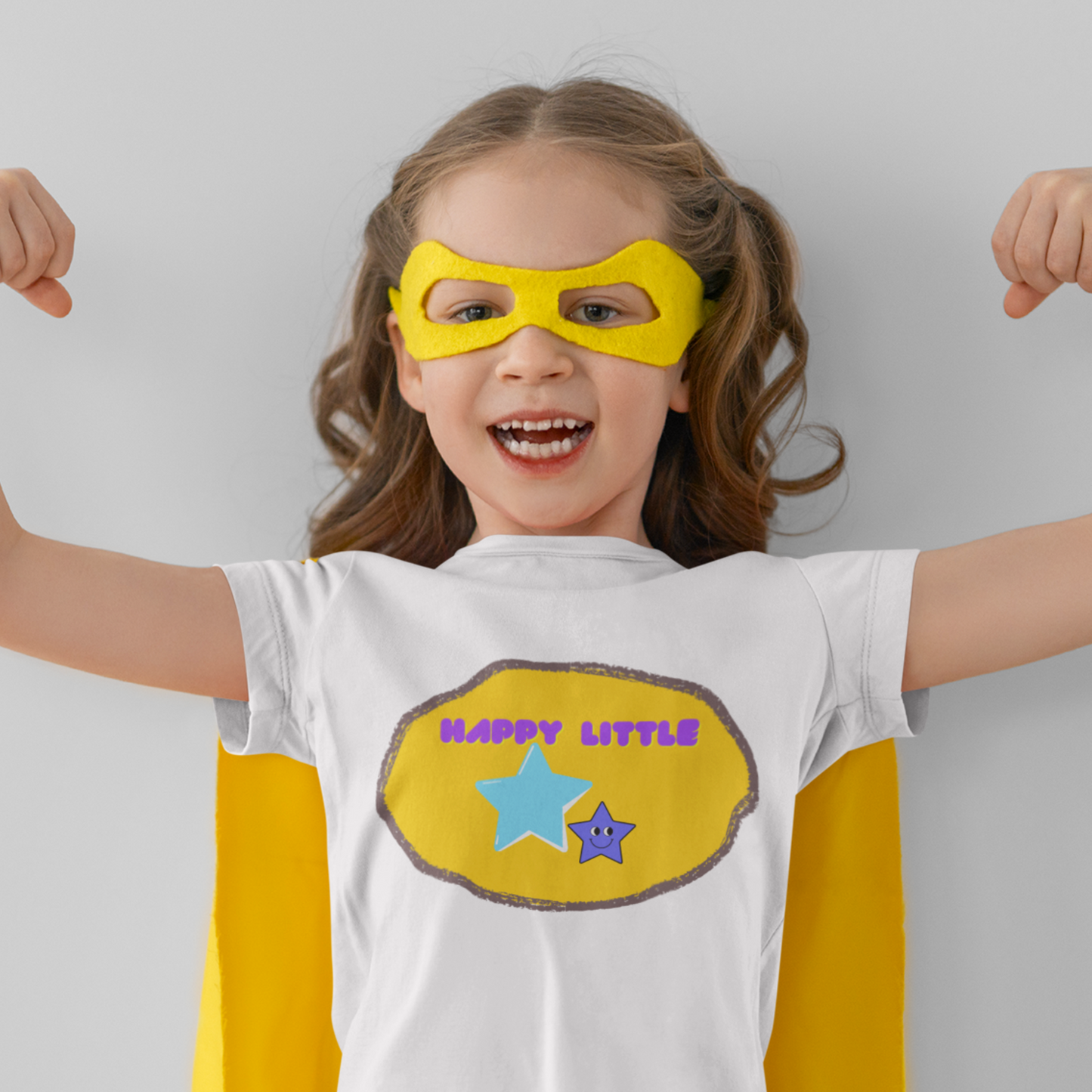 Happy little star kids t shirt, tshirt gift for children, moms t shirt gift for happy kid
