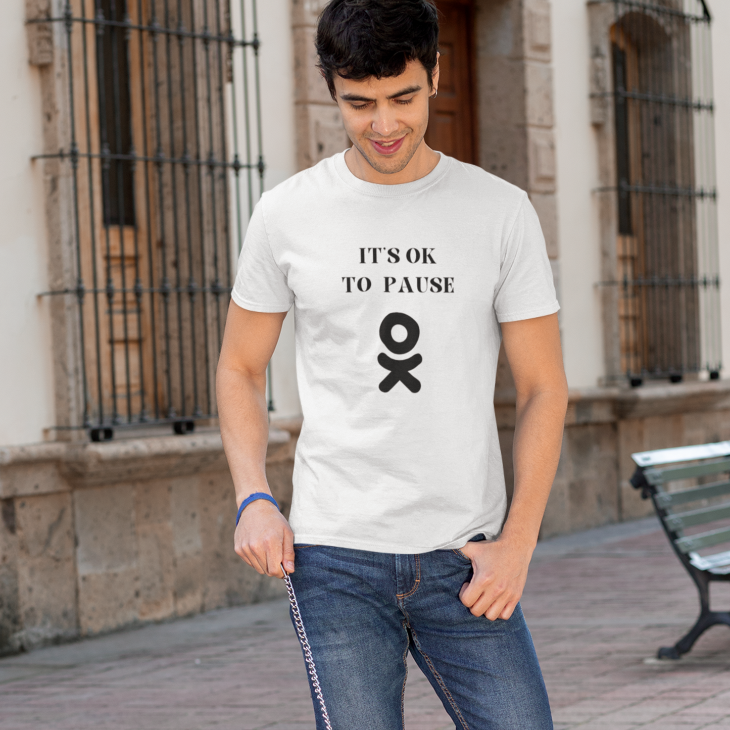 It's ok to pause t shirt with inspirational words t shirt gifts to encourage t shirt gifts for friends