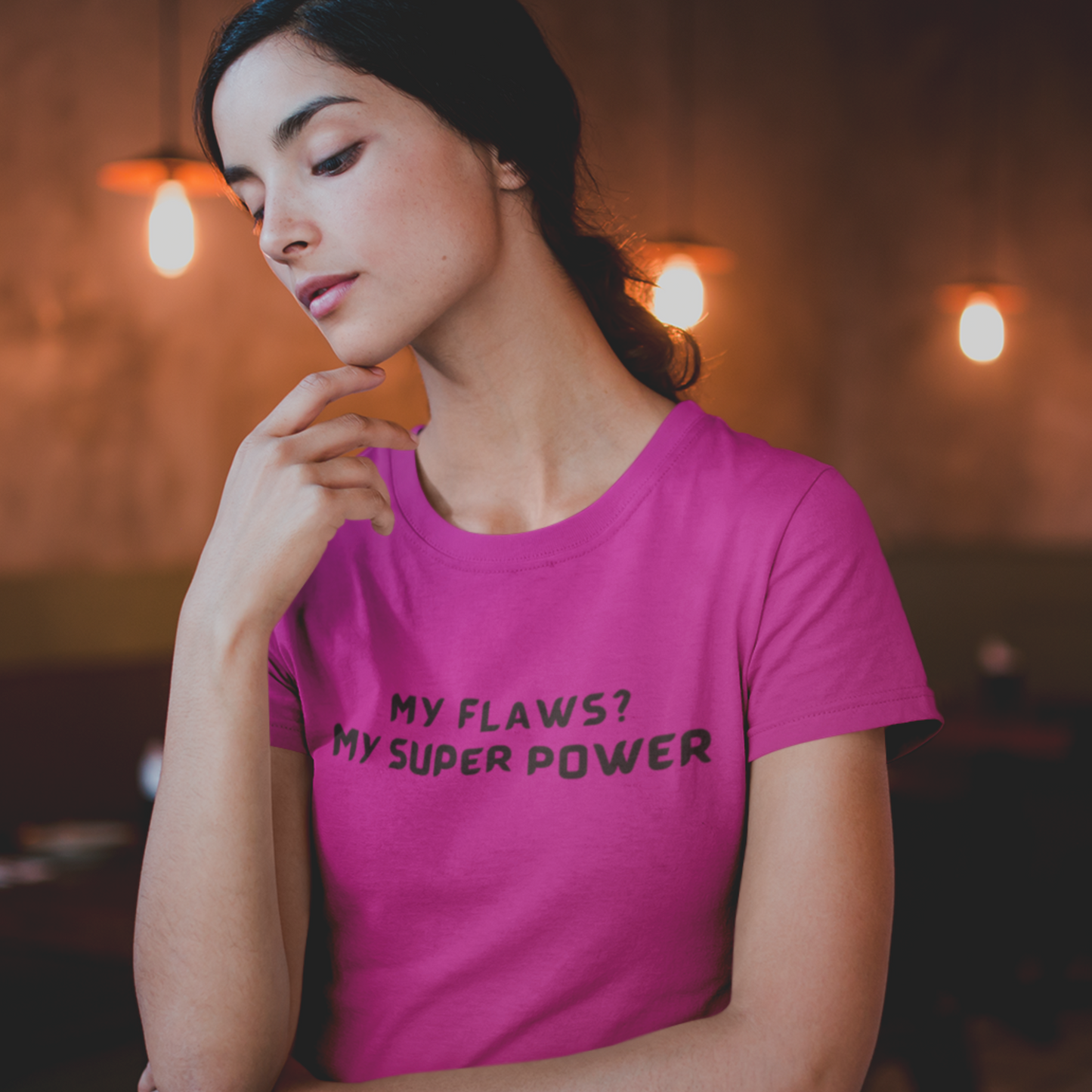 My flaws? My super power! unisex tshirt gift, T shirt with inspirational quotes